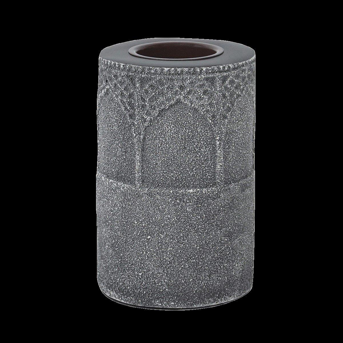 

Palace candle holders grey 8x8x12 cm