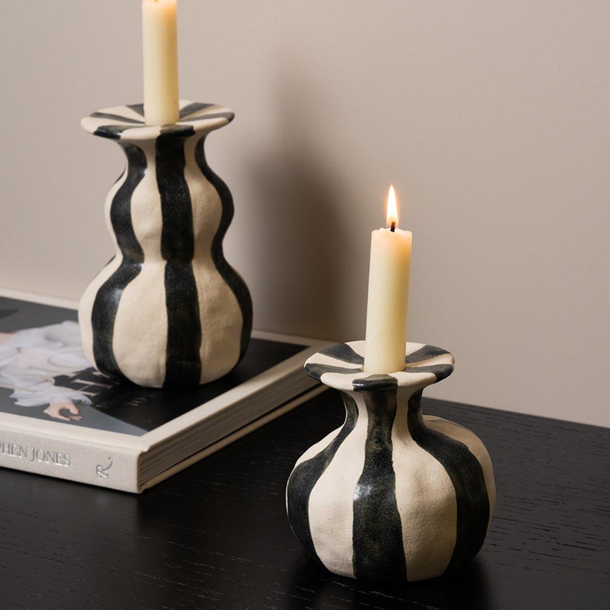 

Stripper candle holder black 10. 5x10. 5x10 cm