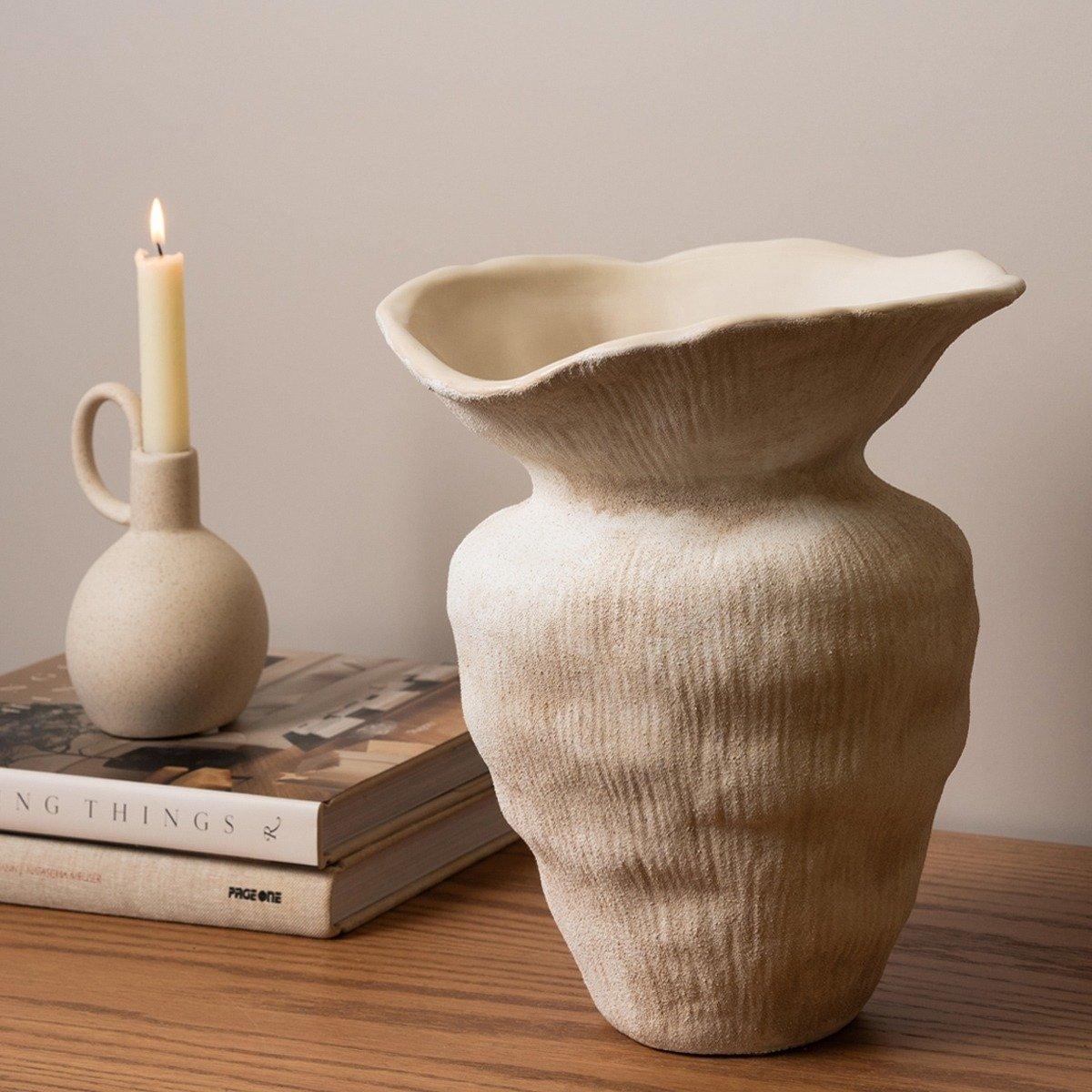 

Barn vase white 25x25x27. 5 cm