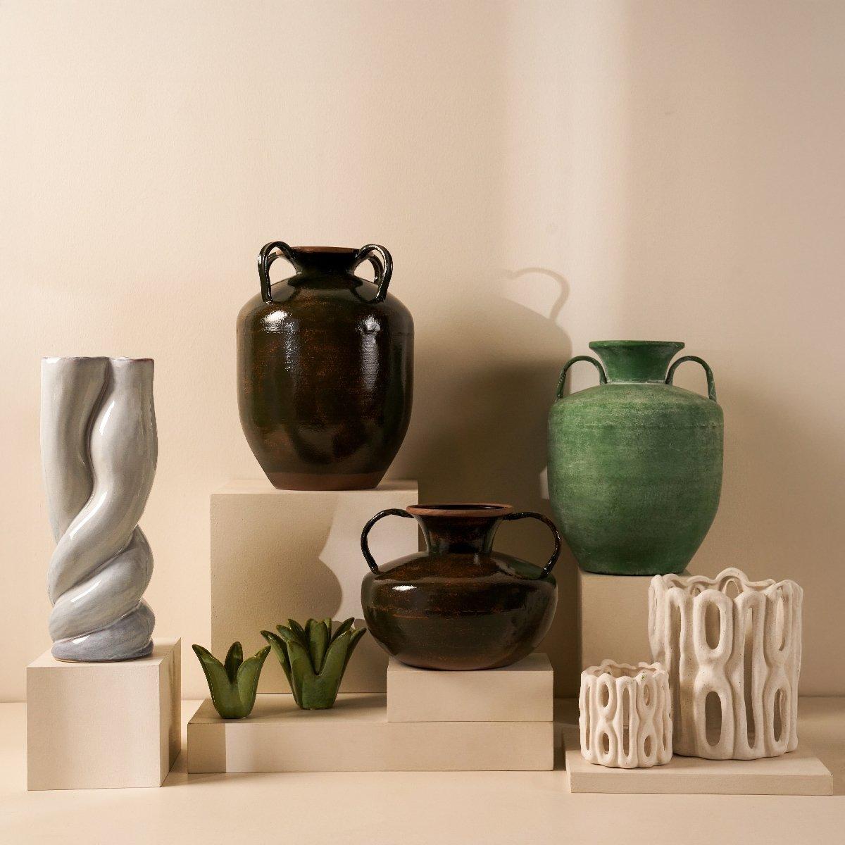 

Puzzle lantern white 11x11x11 cm