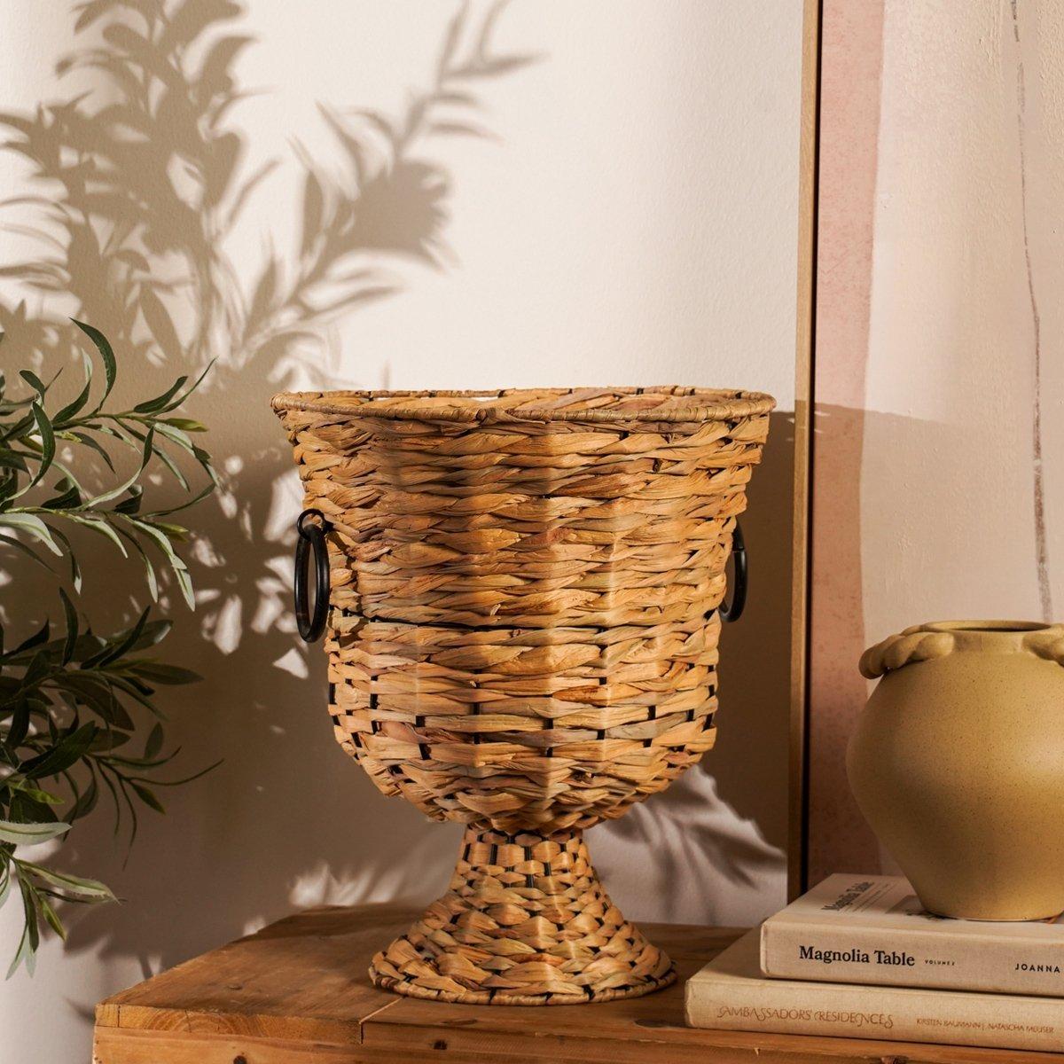 

Grass rope vase natural 20x20x41 cm