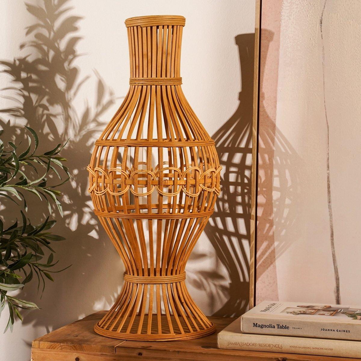 

Bamboo vase natural 29x29x66 cm