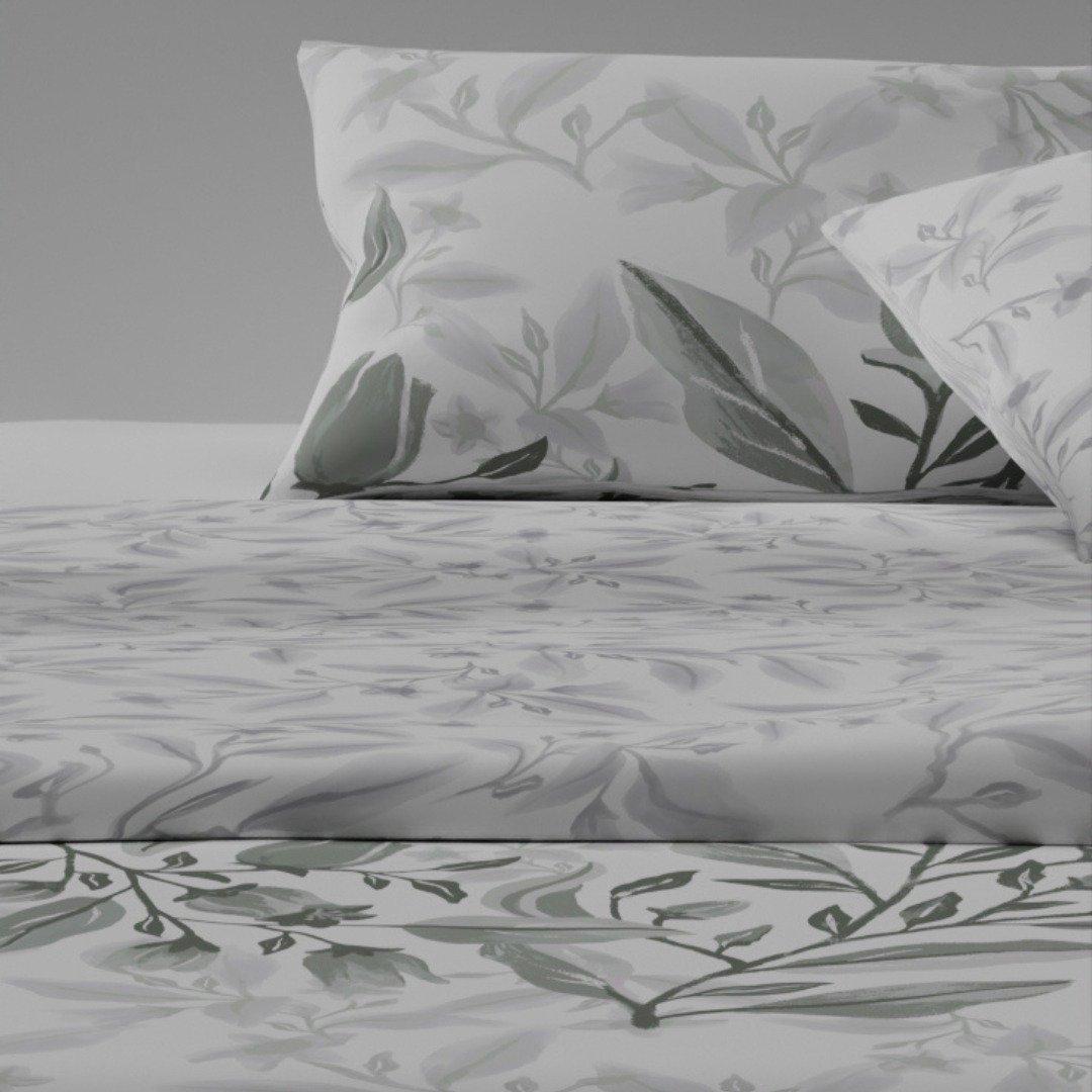 

Maui 5pcs duvet cover set grey 200x200 cm