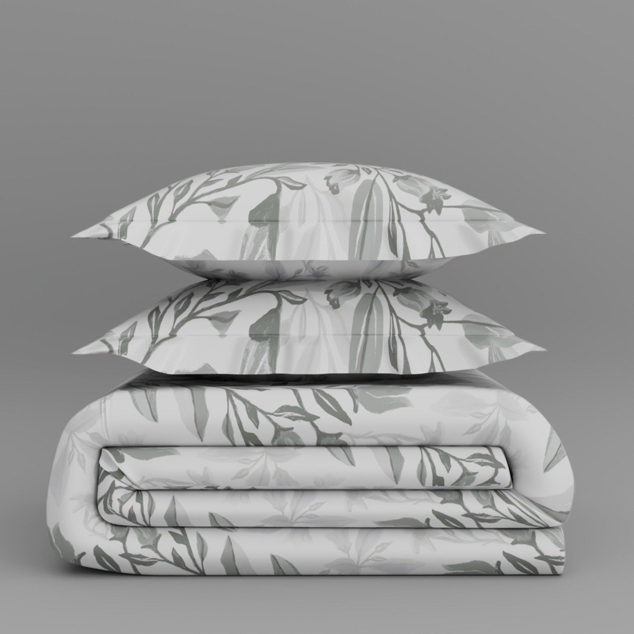 

Maui 5pcs comforter set grey 160x220 cm