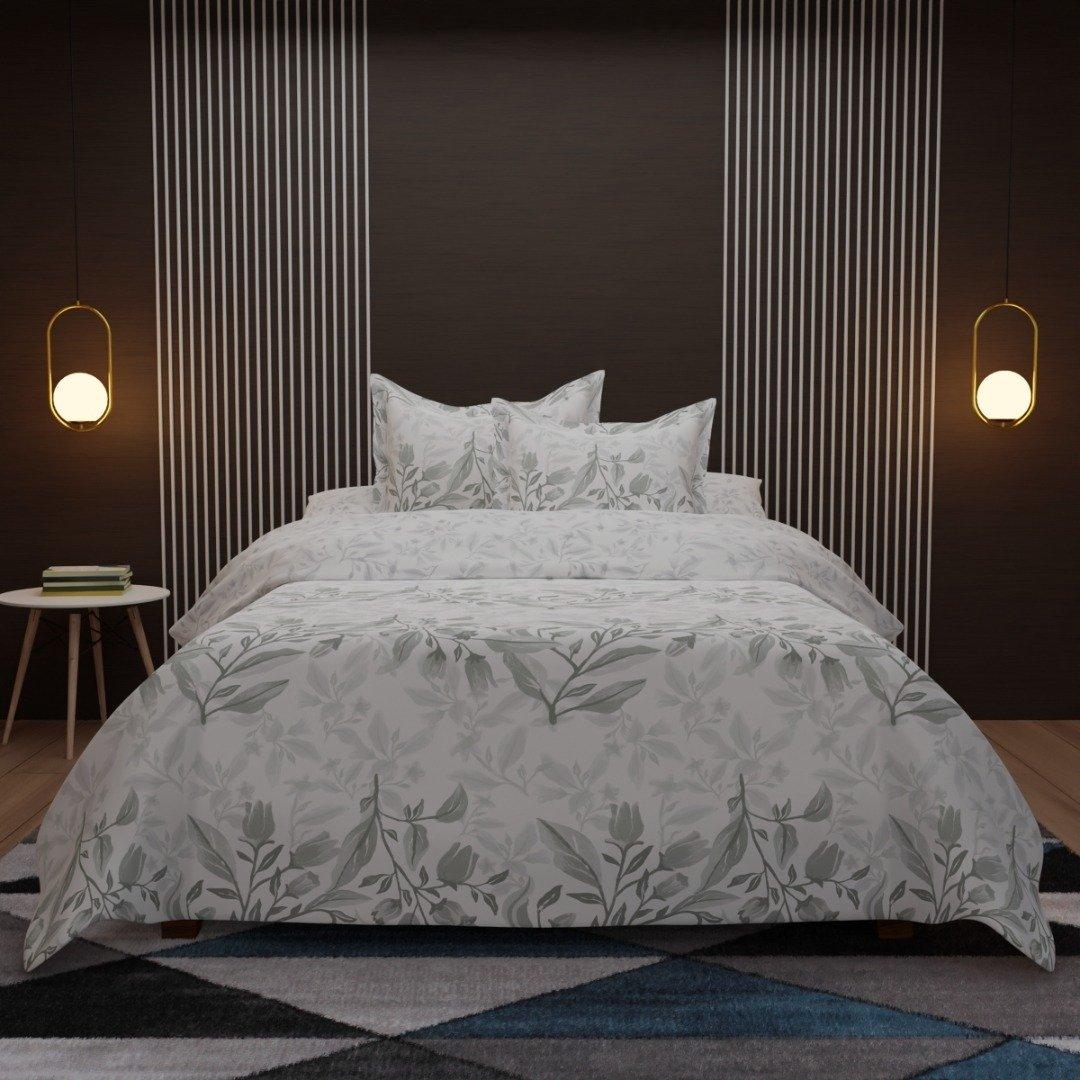 

Maui 5pcs comforter set grey 200x200 cm