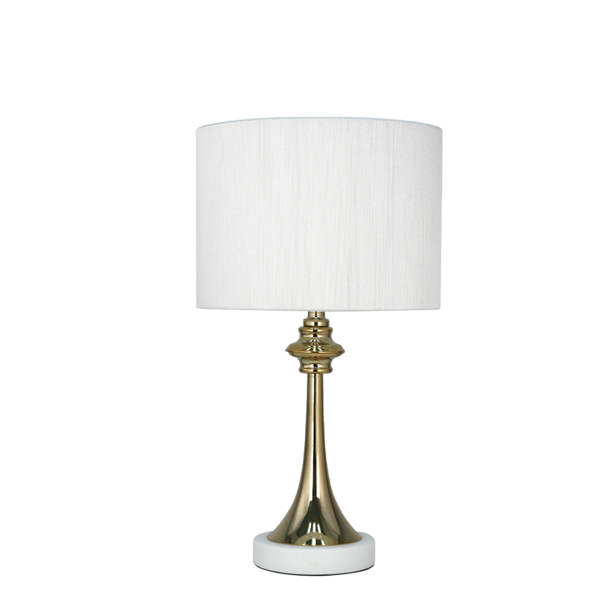 

Mara table lamp white/gold h50. 16 cm
