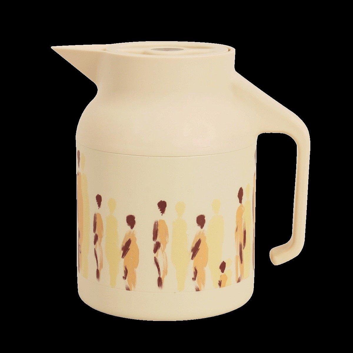 

Mirage stainless steel tea server beige/clay 1. 5 litre