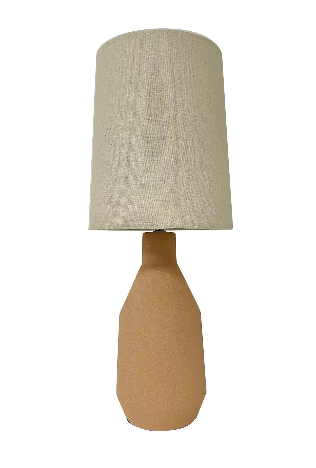 

Pinty ceramic table lamp matt pink h:50 x d:20 cm