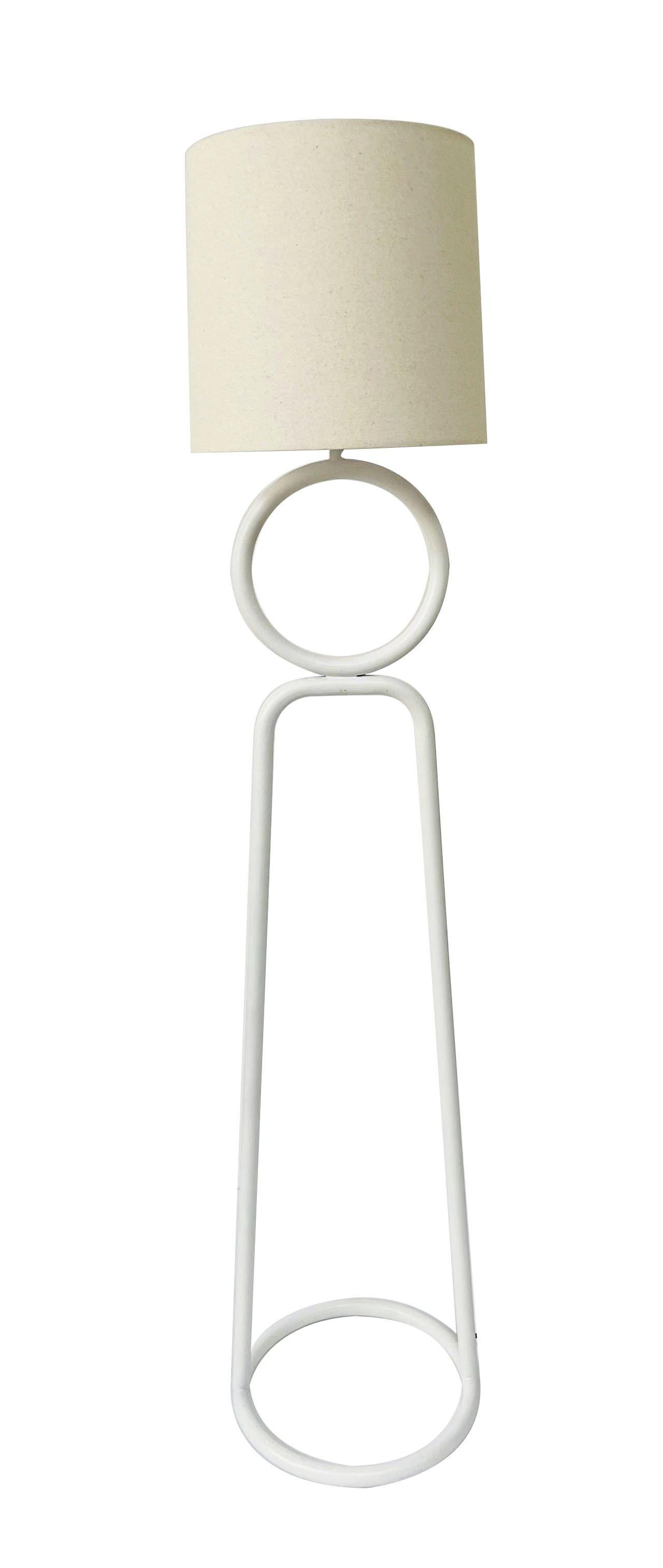 

Lala resin floor lamp matt cream h:110 x d:26 cm