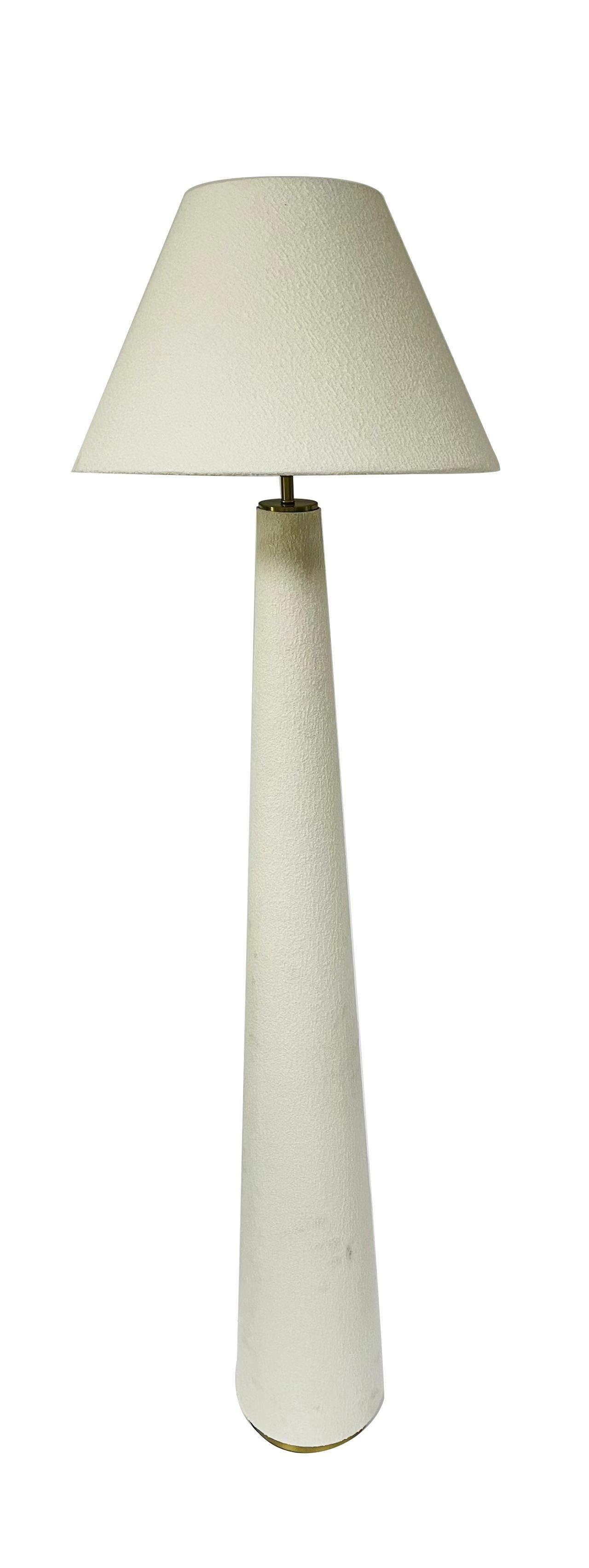 

Brie boucle floor lamp white h:150 x d:43 cm