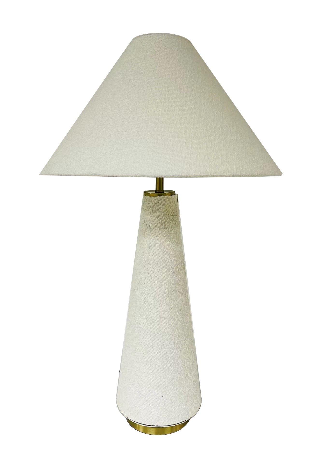 

Brie boucle table lamp white h:60 x d:38. 5 cm