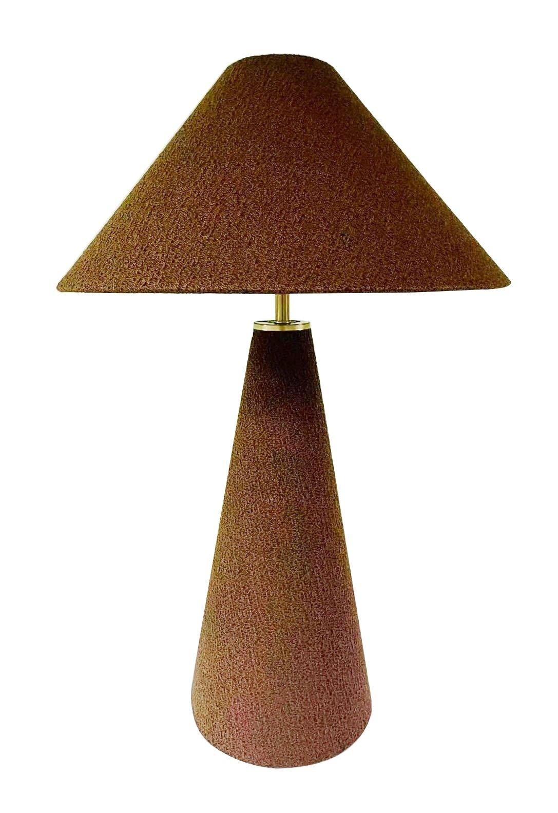 

Brie boucle table lamp brown h:60 x d:38. 5 cm