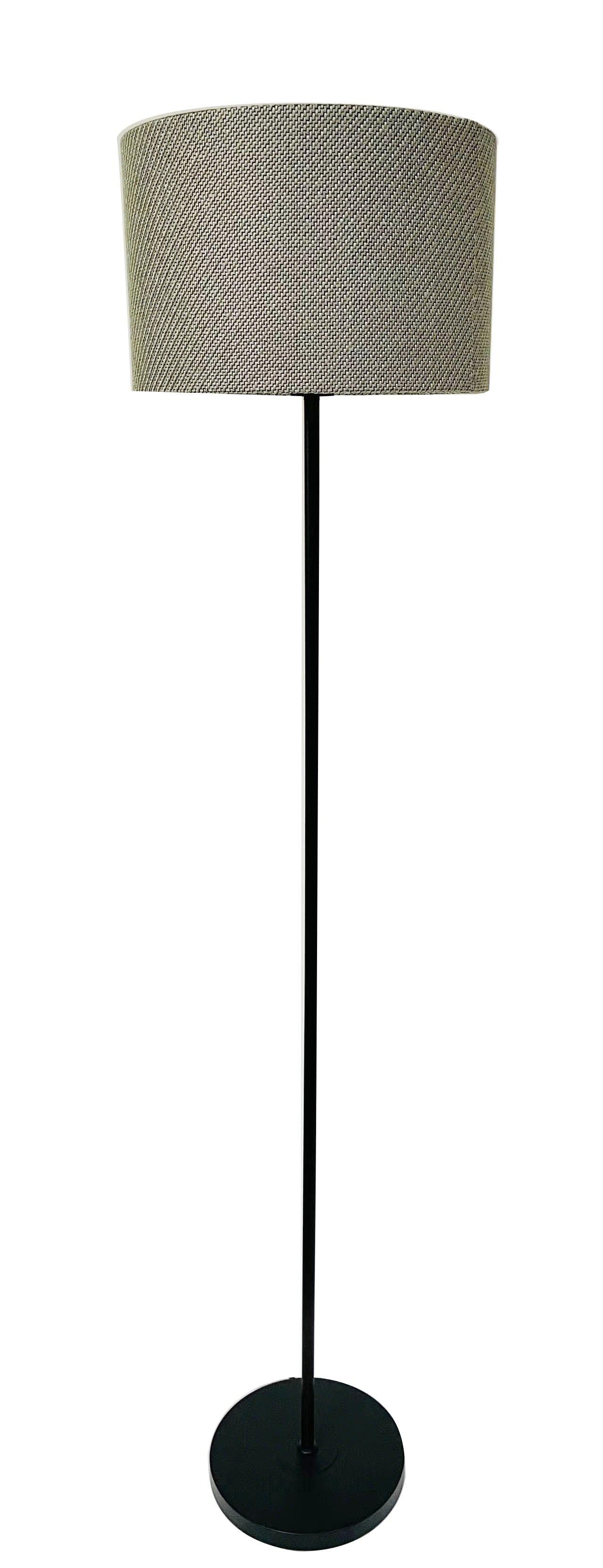 

Sola metal floor lamp matt black h:155 x d:35 cm