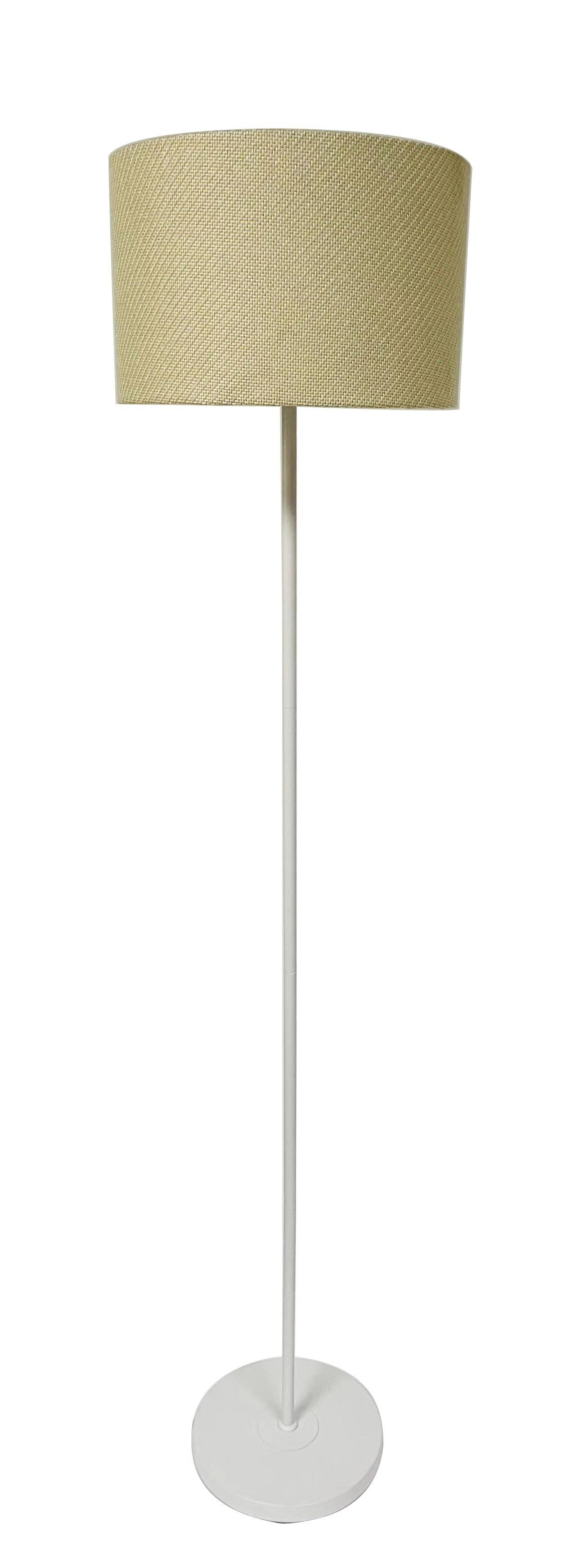 

Sola metal floor lamp matt white h:155 x d:35 cm