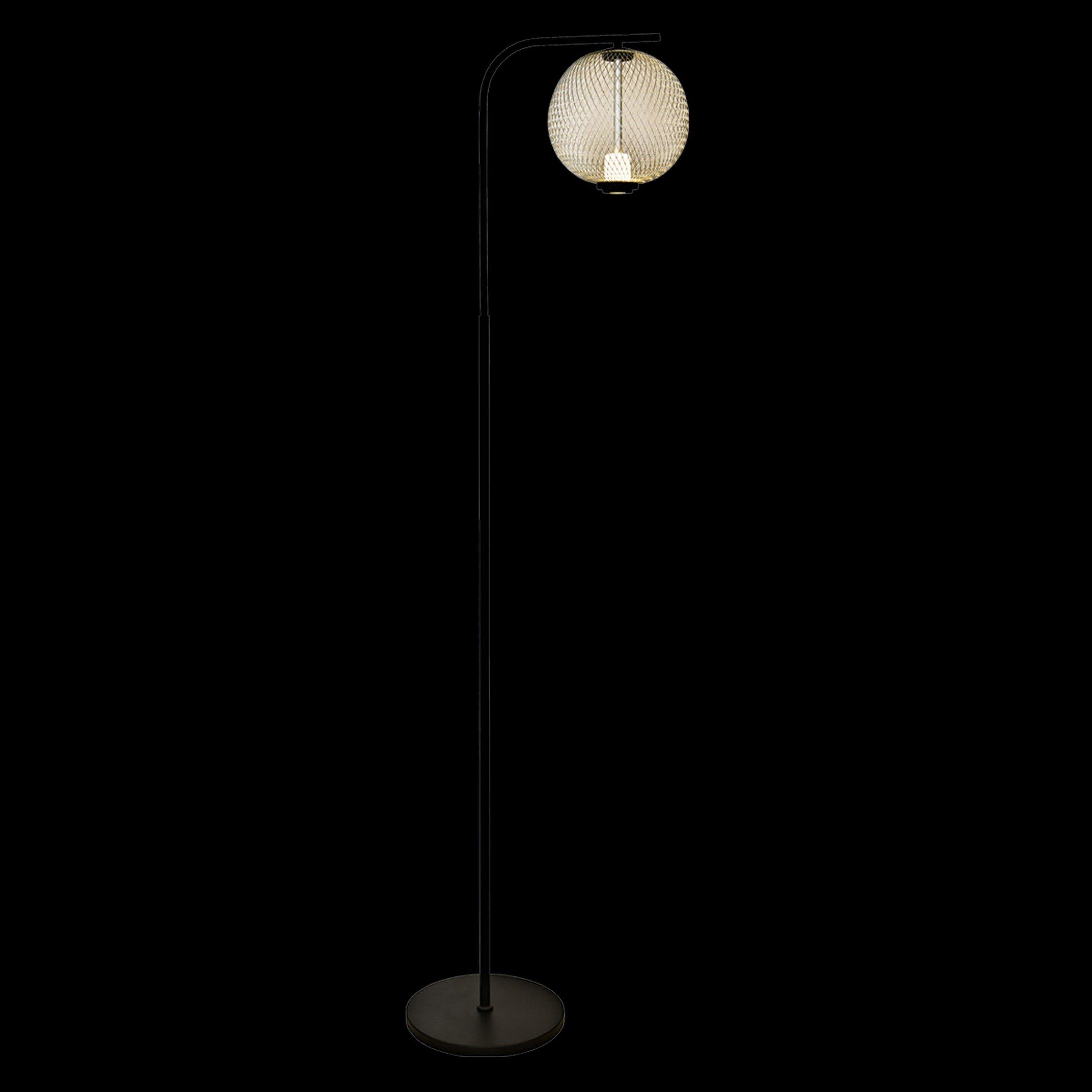 

Duni floor lamp black/silver h:150 cm