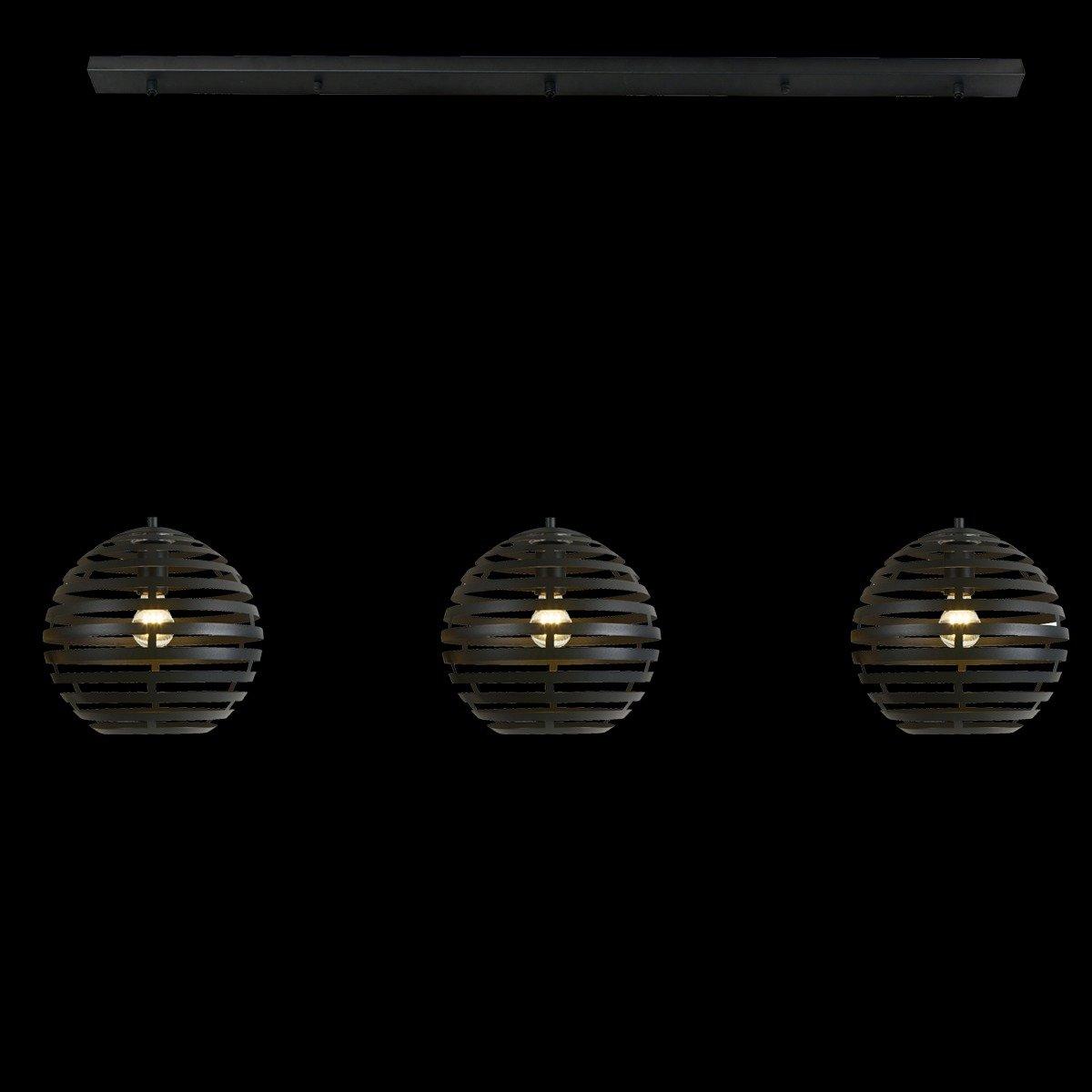 

Pat pendant lamp black h:150 cm