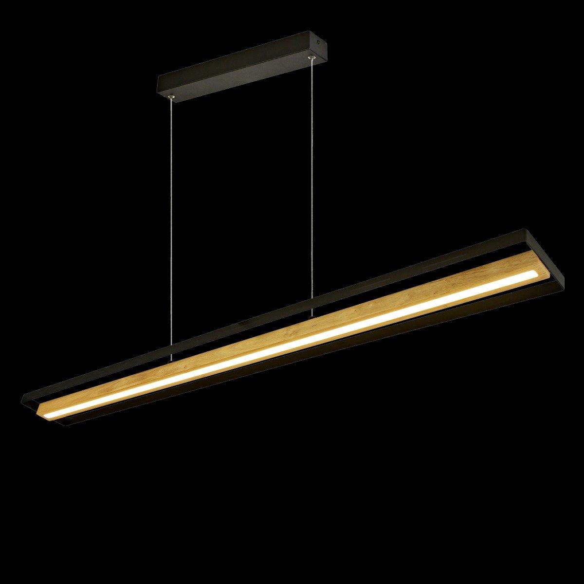 

Alva pendant lamp black h:150 cm