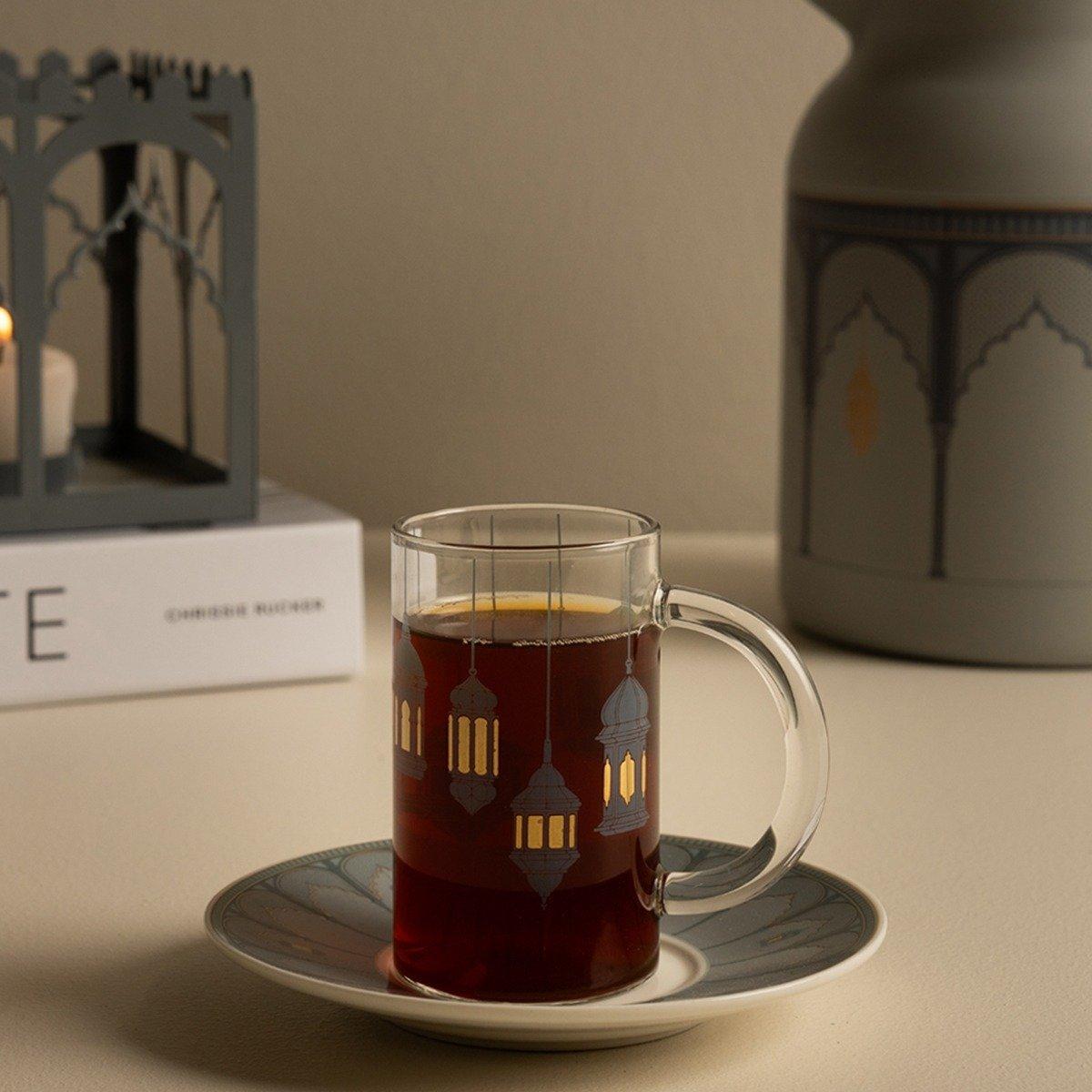 

Qaser new bone istikana set 6pcs grey