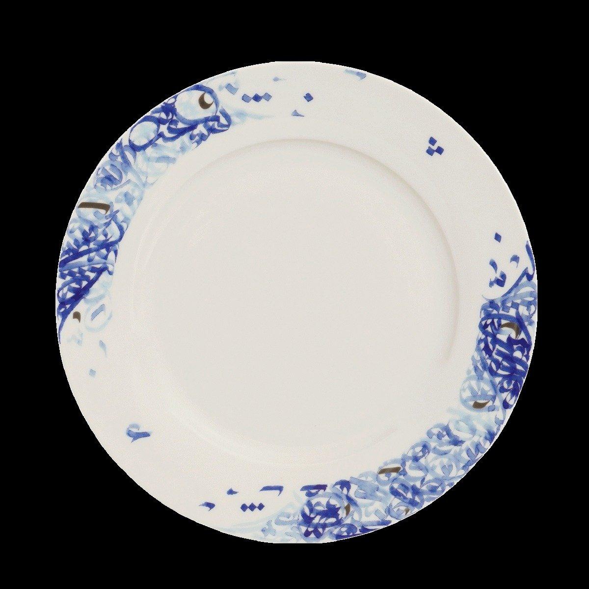 

Almidad porcelain dinner set 18pcs blue