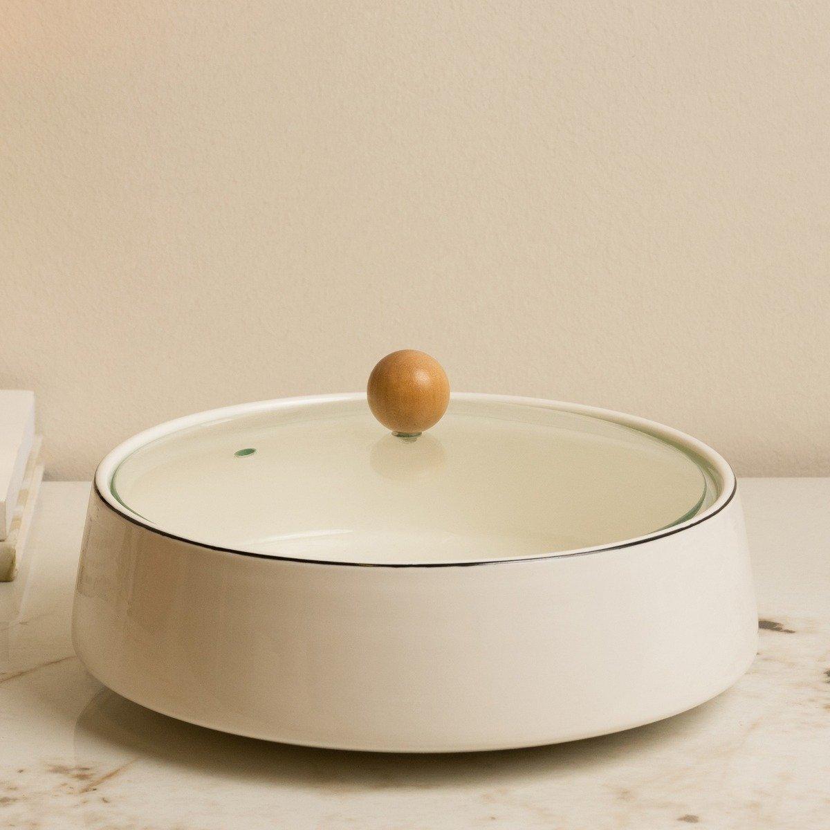 

Essen new bone serving bowl 1pc black