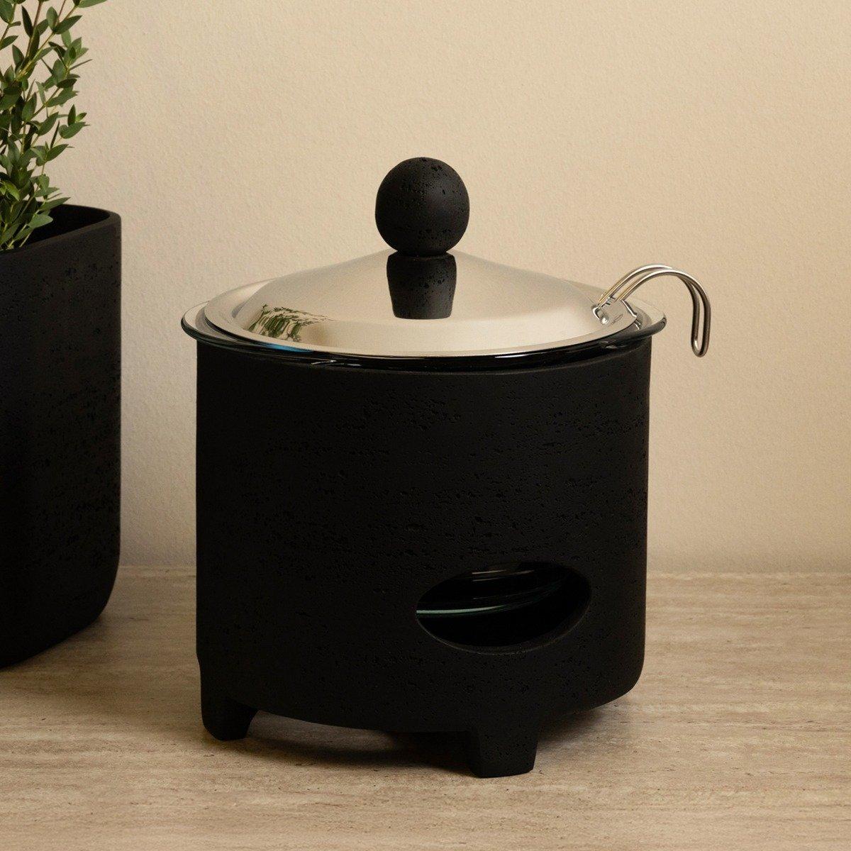

Tall soup warmer black 26. 5x25x23. 5 cm