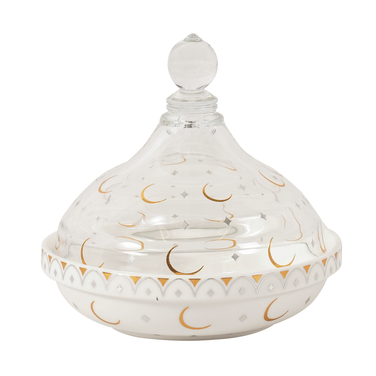 

Gamrah new bone date plate gold 13 cm