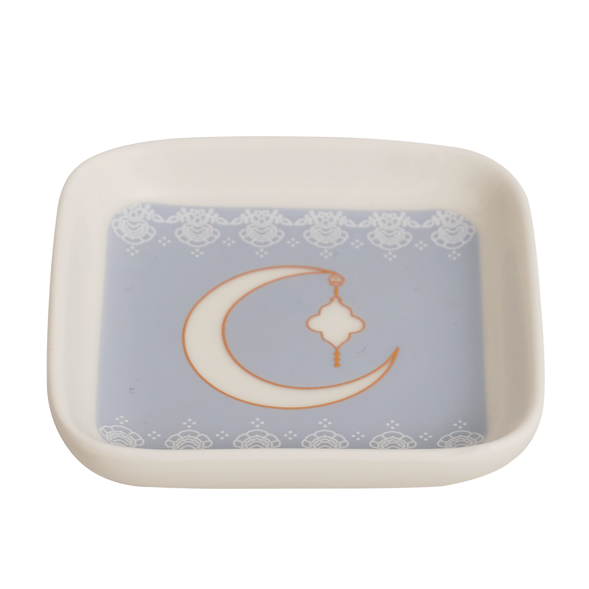 

Laila new bone dish plate blue 8. 5 cm