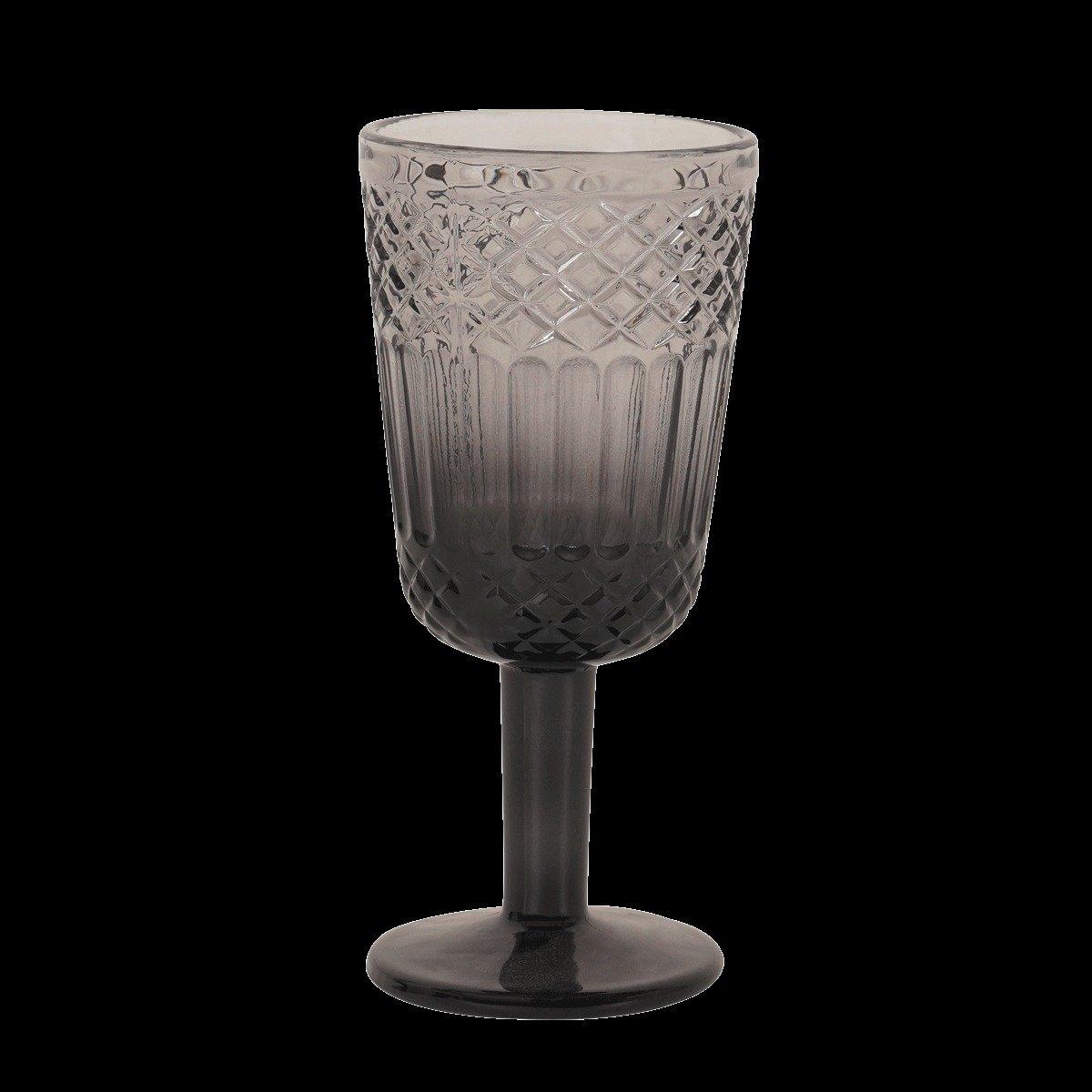 

Diamond stem glass grey 310cc