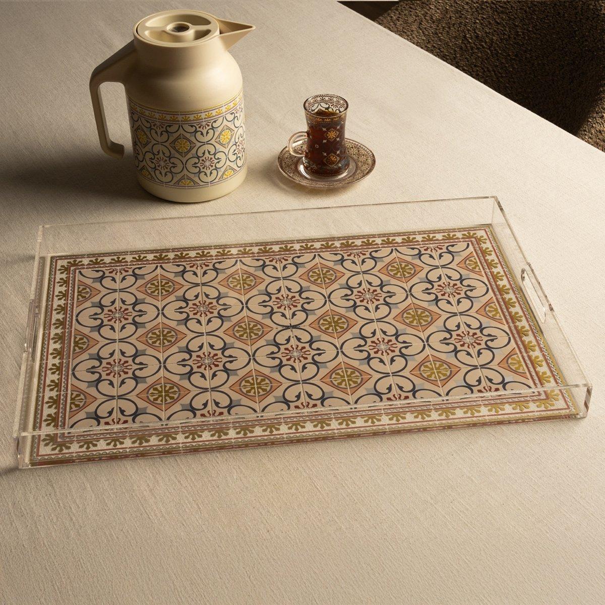 

Belleza acrylic tray beige 52 x34x4 cm