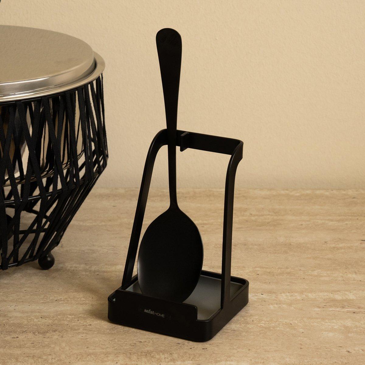 

Quart stainless steel serving set 2pcs matt black