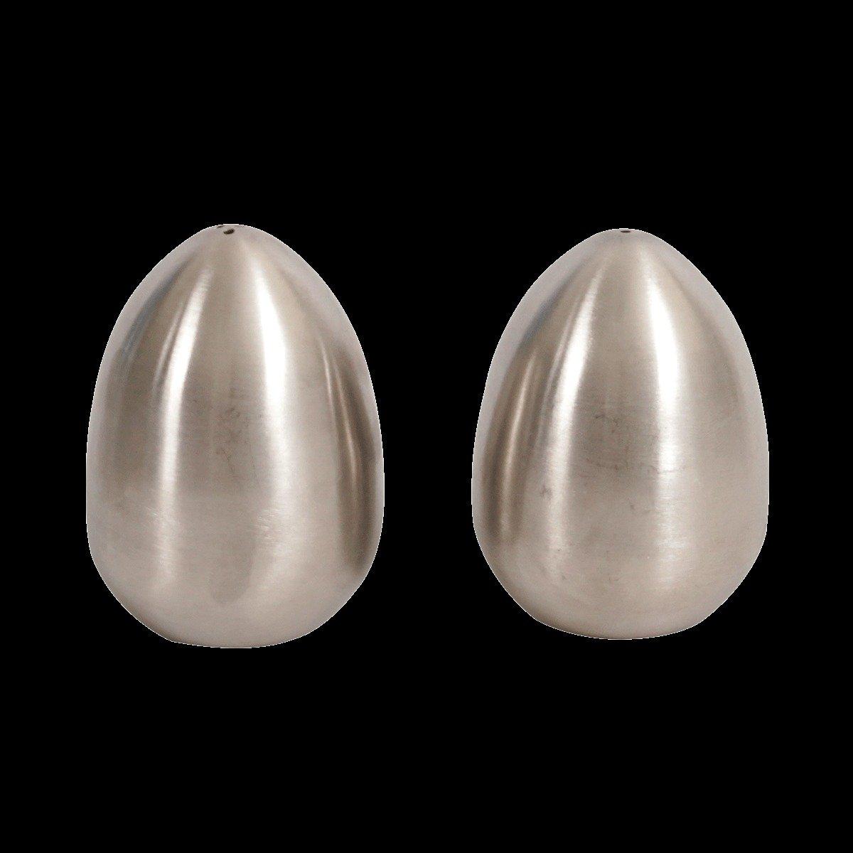 

Drops stainless steel salt & pepper shaker 2pcs matt silver