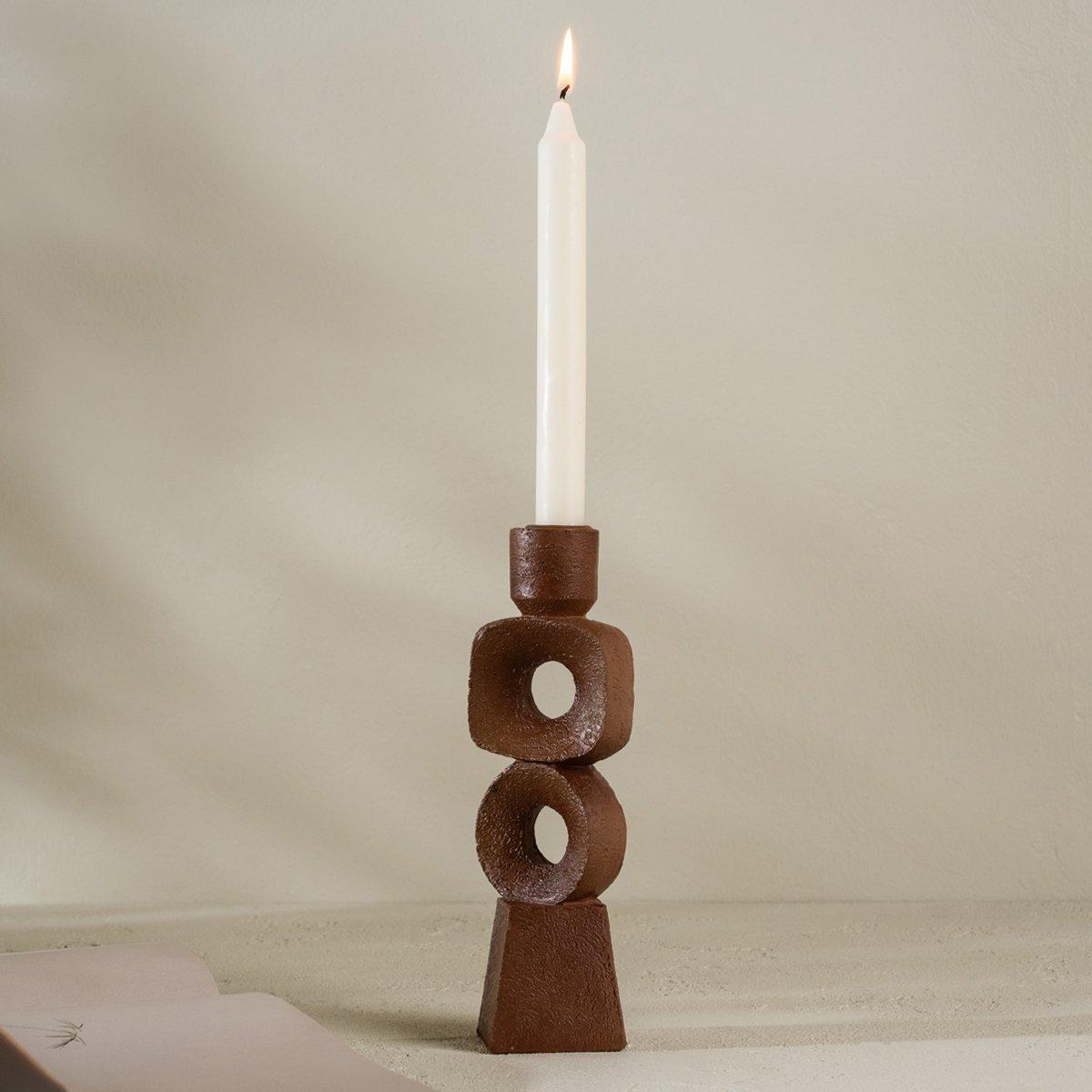 

Fam poly decor brown 7. 8x7. 8x22. 3 cm