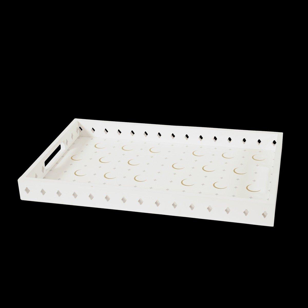 

Gamrah cut-out tray gold 52 x32x4 cm