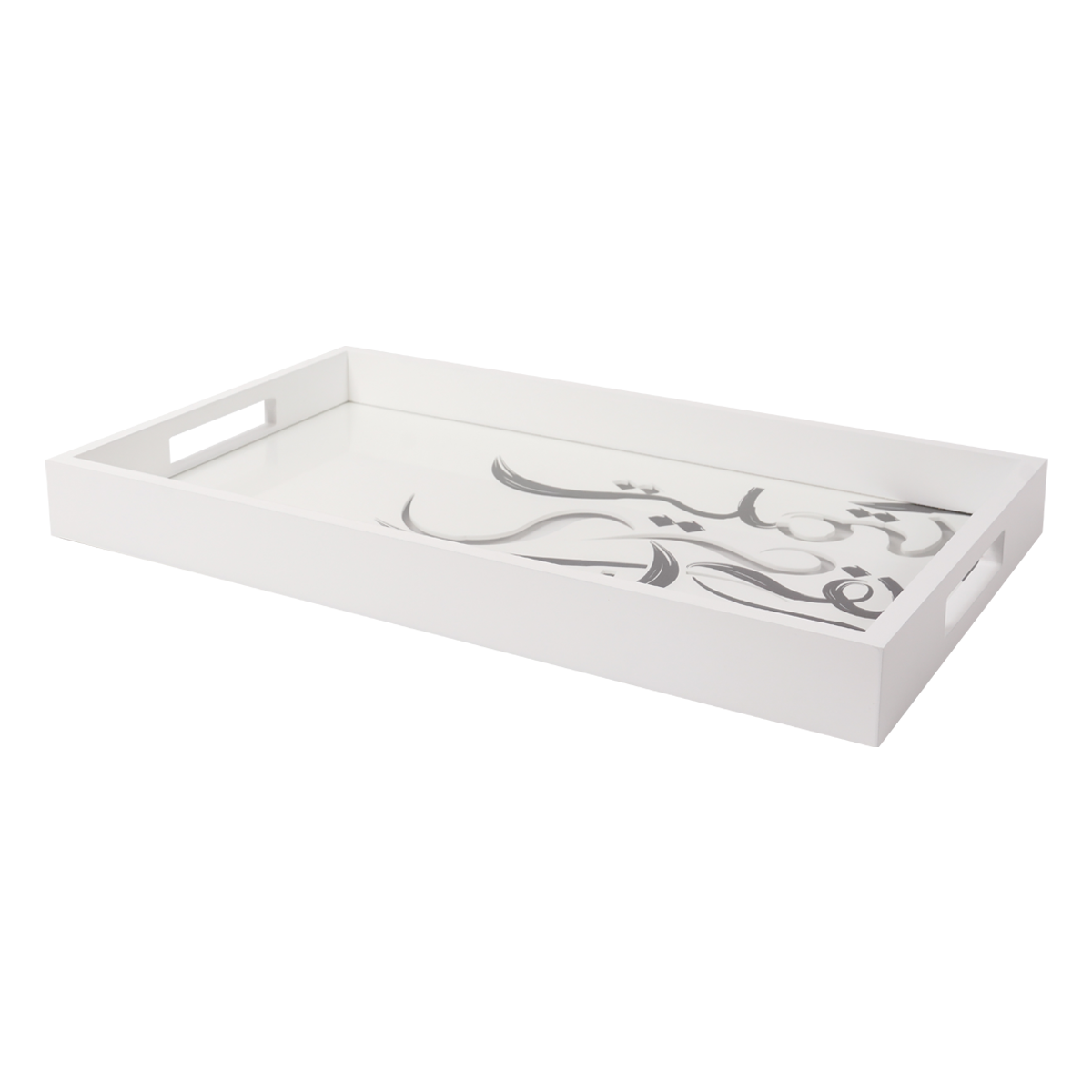 

Alfarha cut-out tray black 52 x32x4 cm