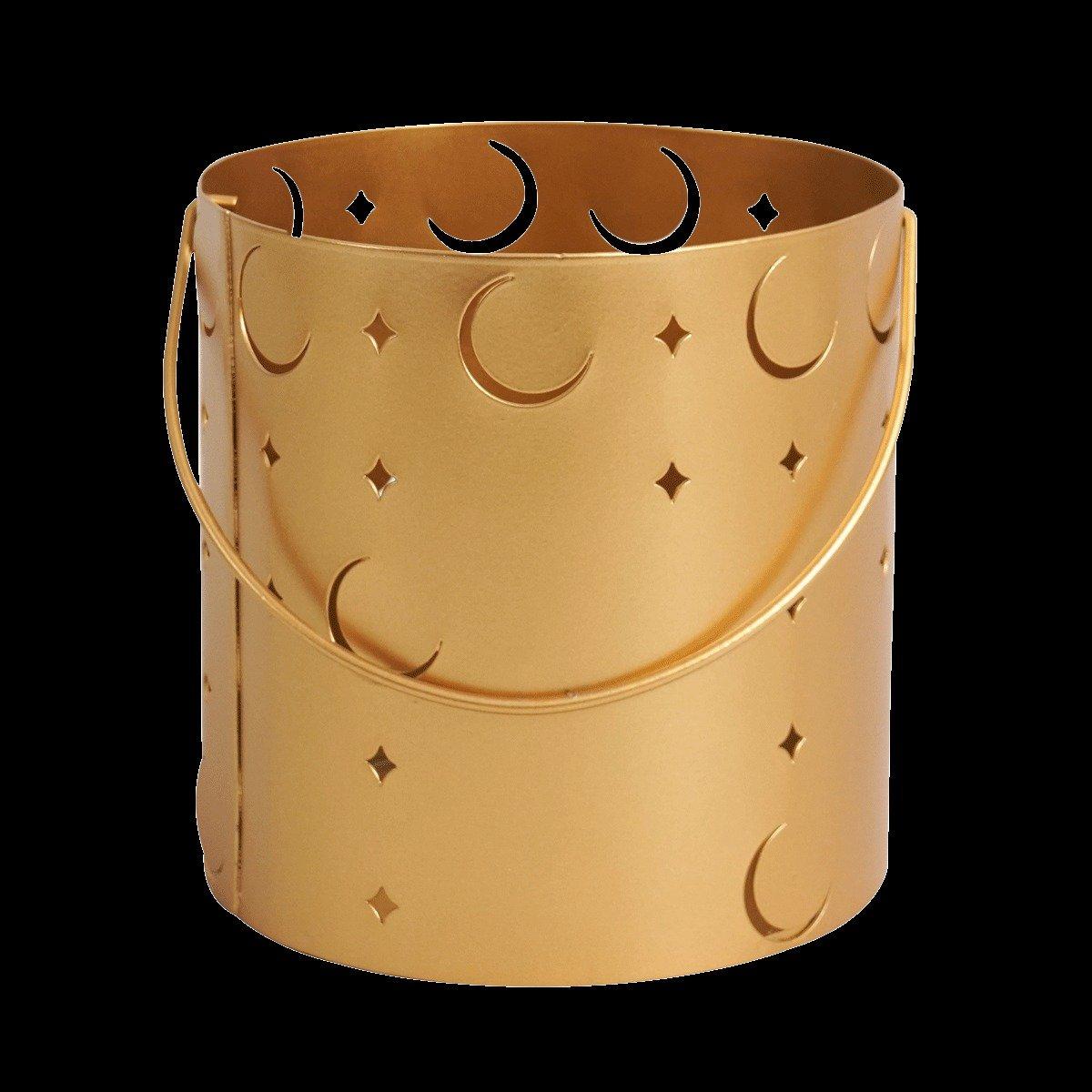 

Gamrah metal lantern gold 15x15 cm