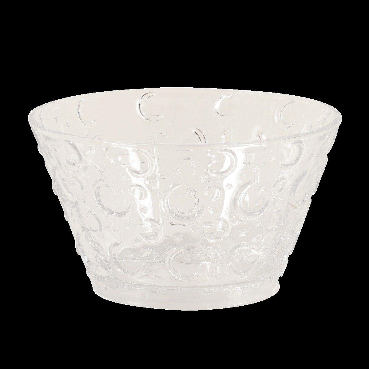 

Gamrah glass sweet bowl clear d:15 x h:8. 5 cm