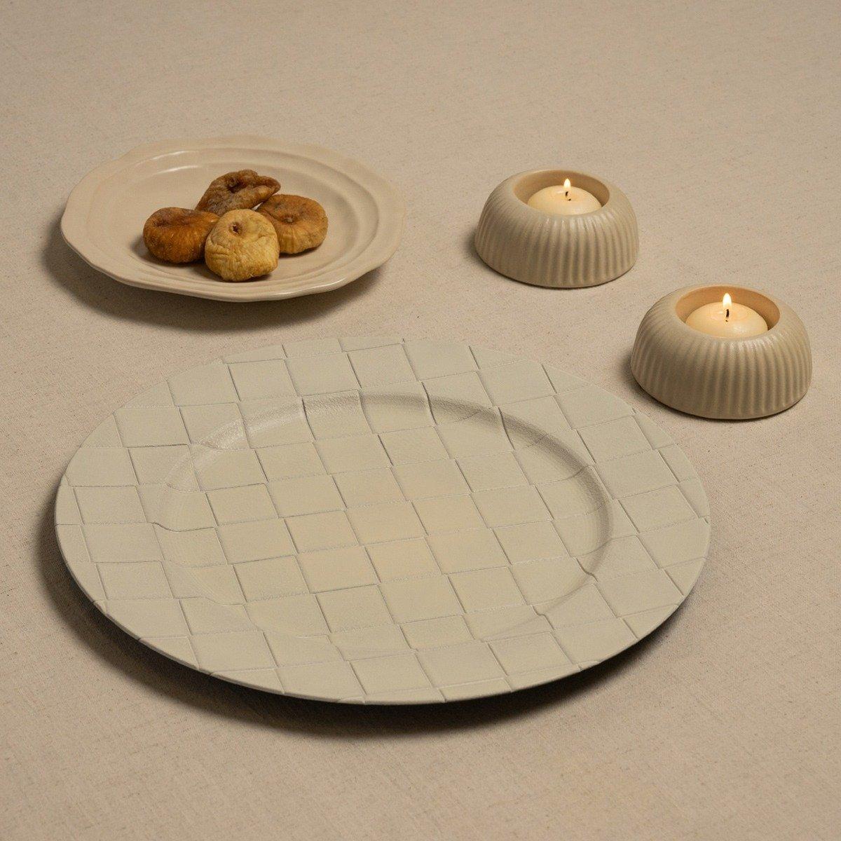 

Leader charger plate beige d:33 cm