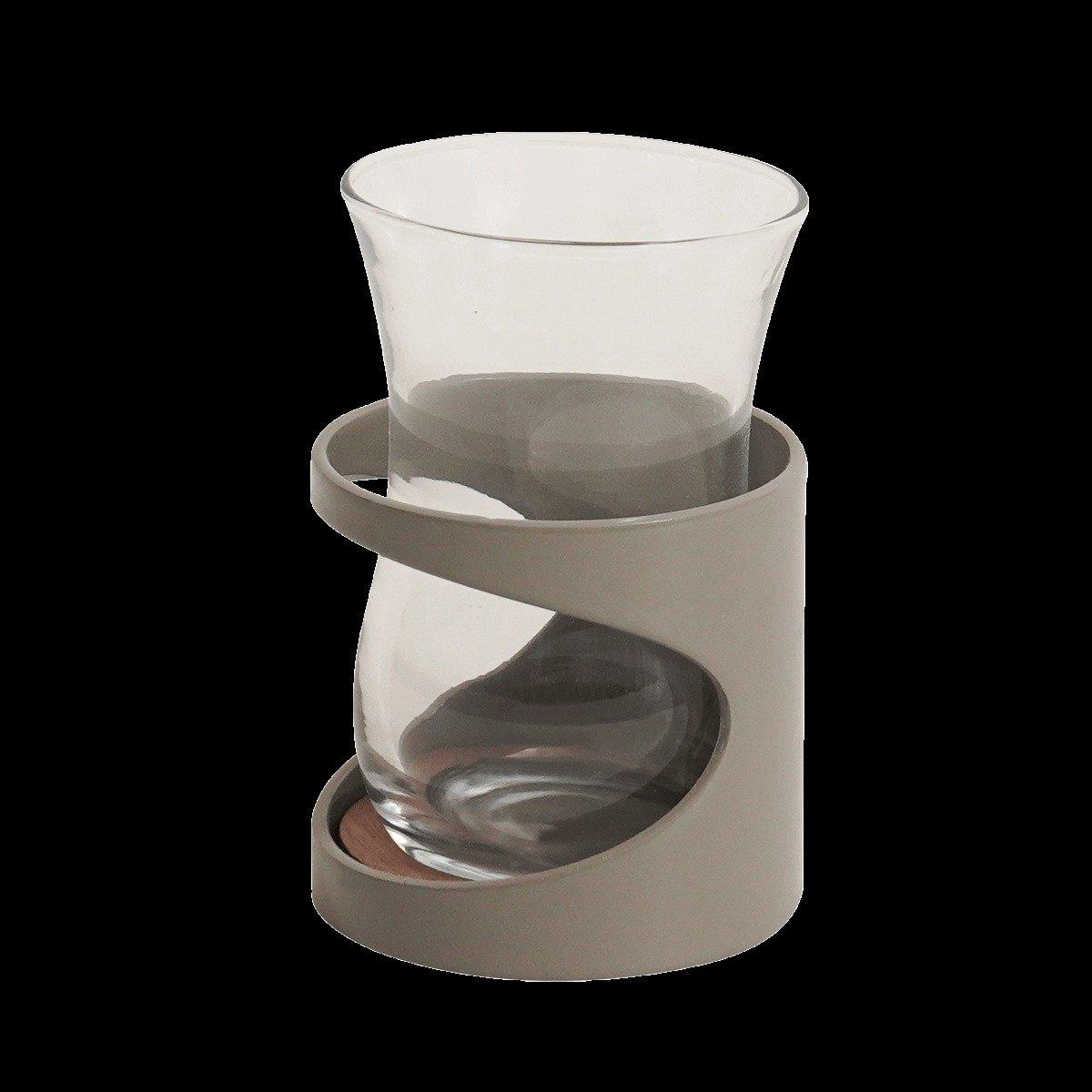 

Wahaj istikana set with tray grey