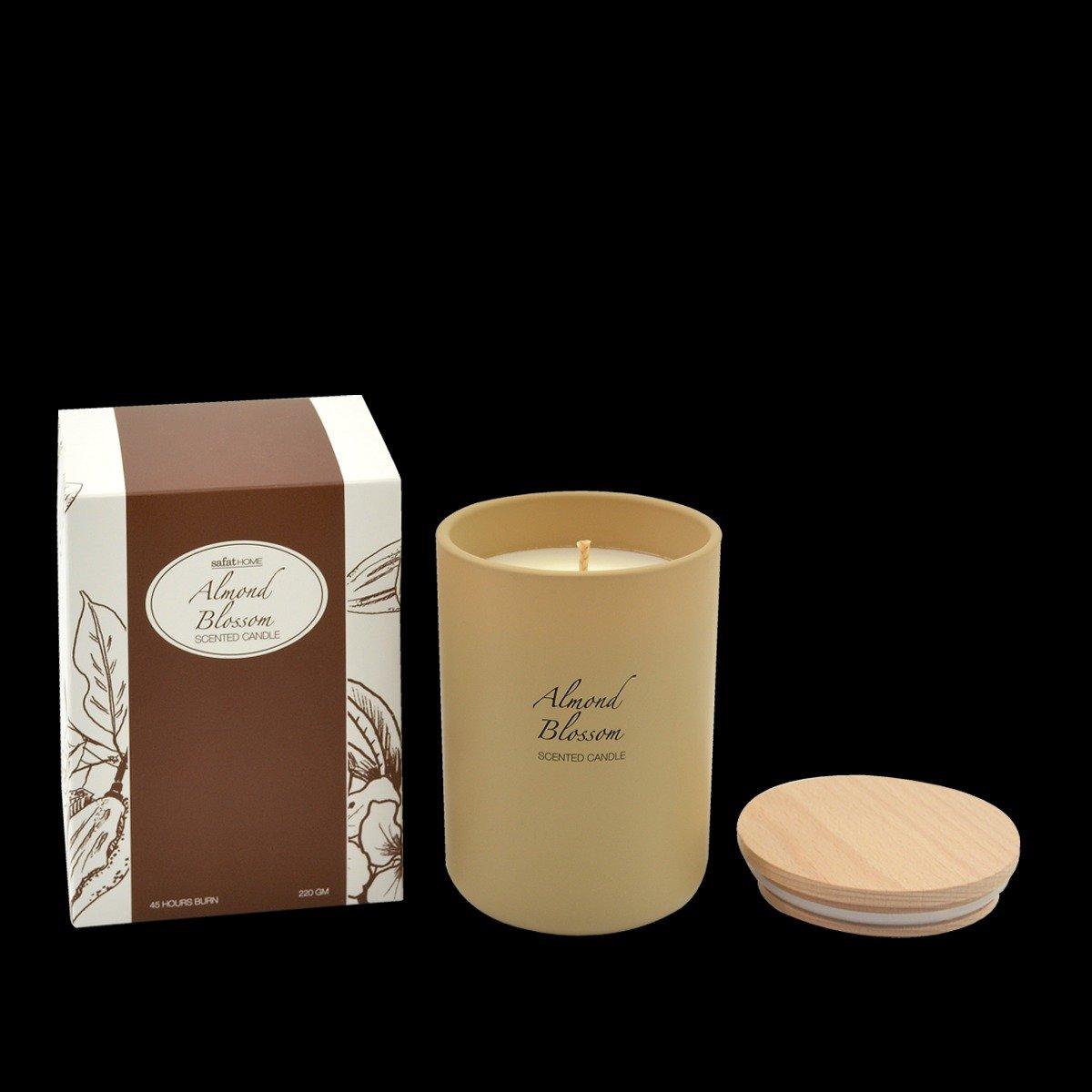 

Almond blossom scented candle 220 gm
