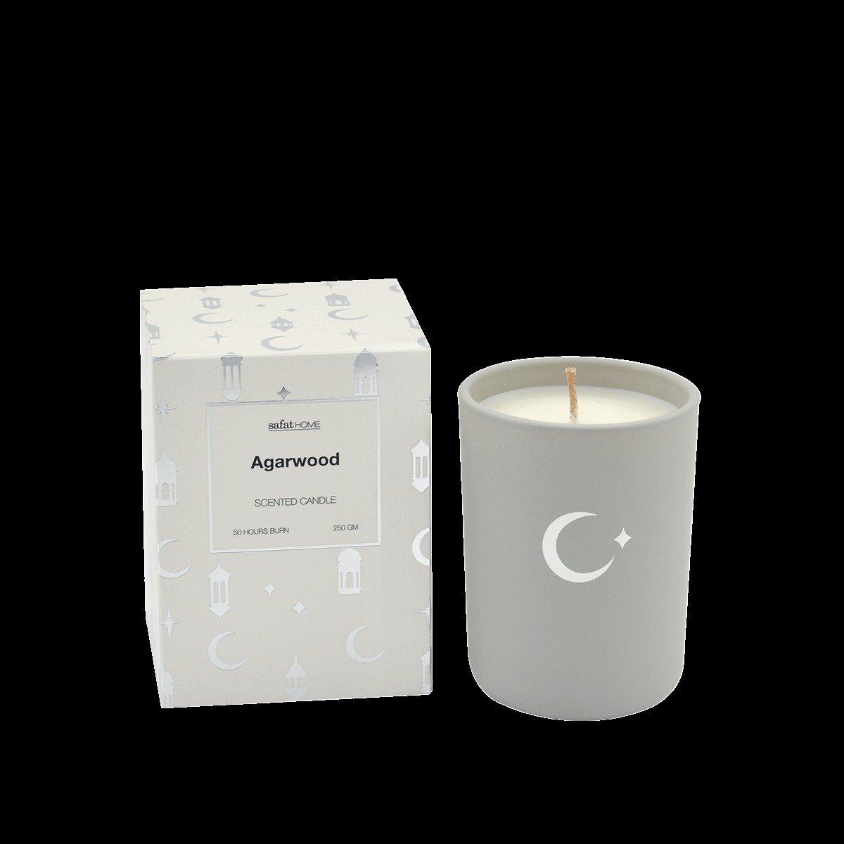 

Agarwood scented candle 250 gm