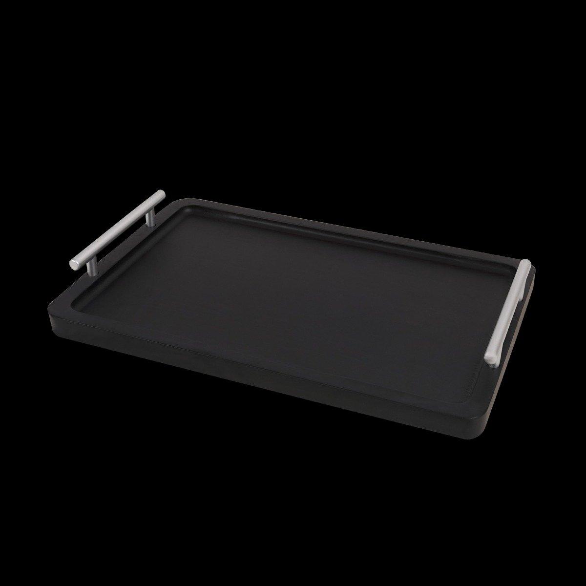 

Woody wood tray black 35. 5x5x23. 5 cm