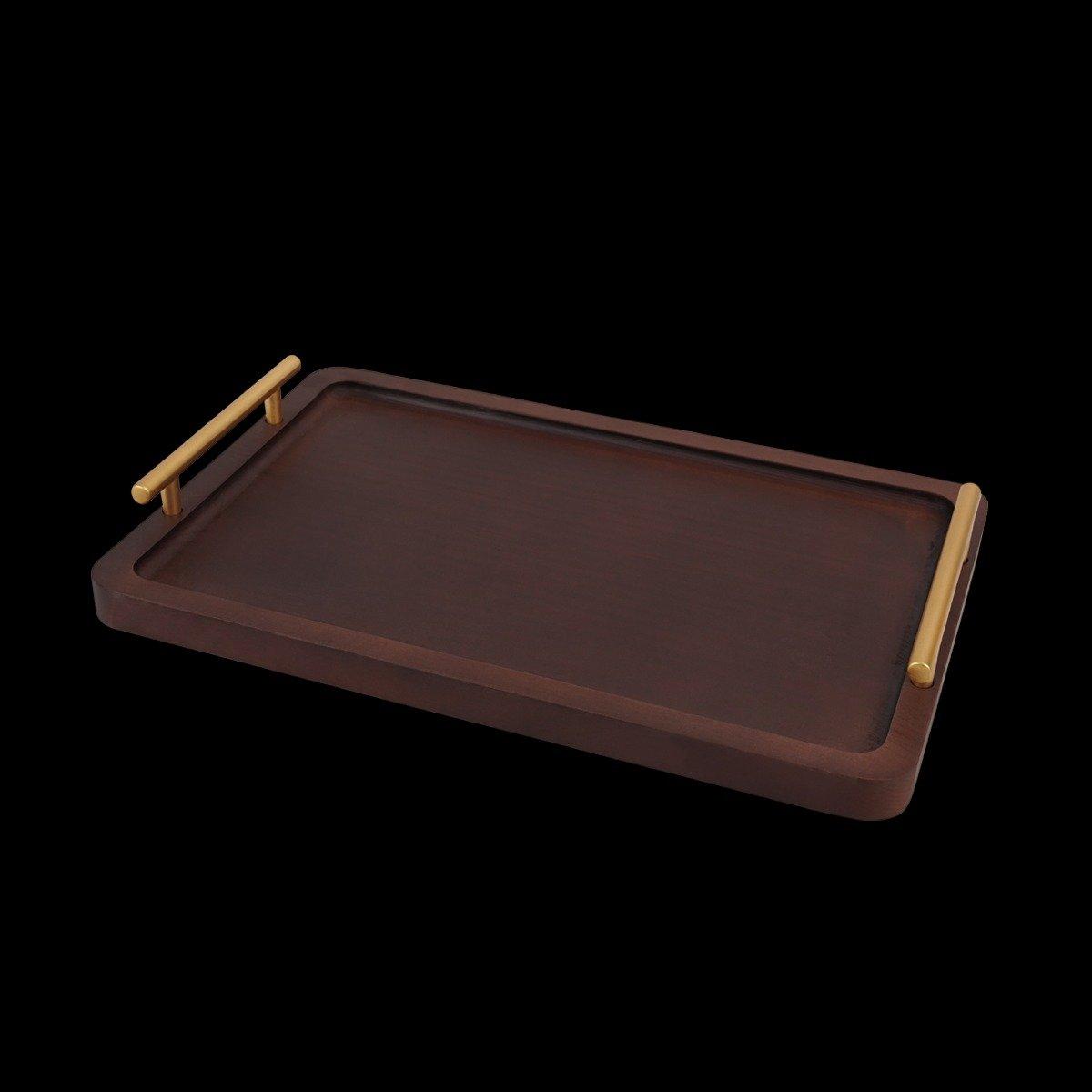 

Woody wood tray dark wood 35. 5x5x23. 5 cm