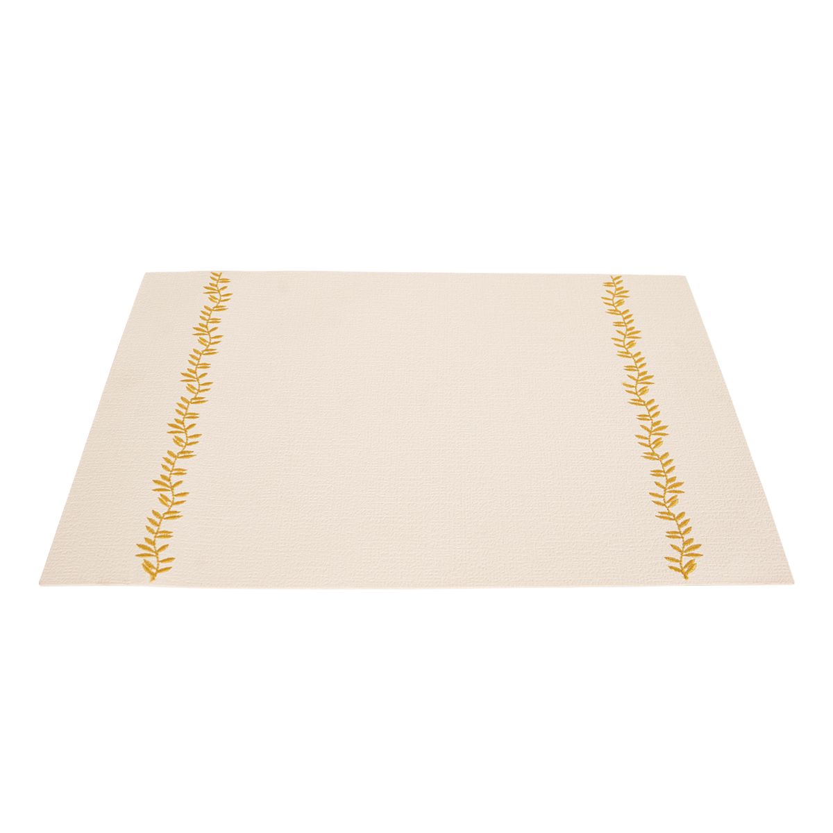 

Leaf pvc placemat set 6pcs white 44. 5x30 cm