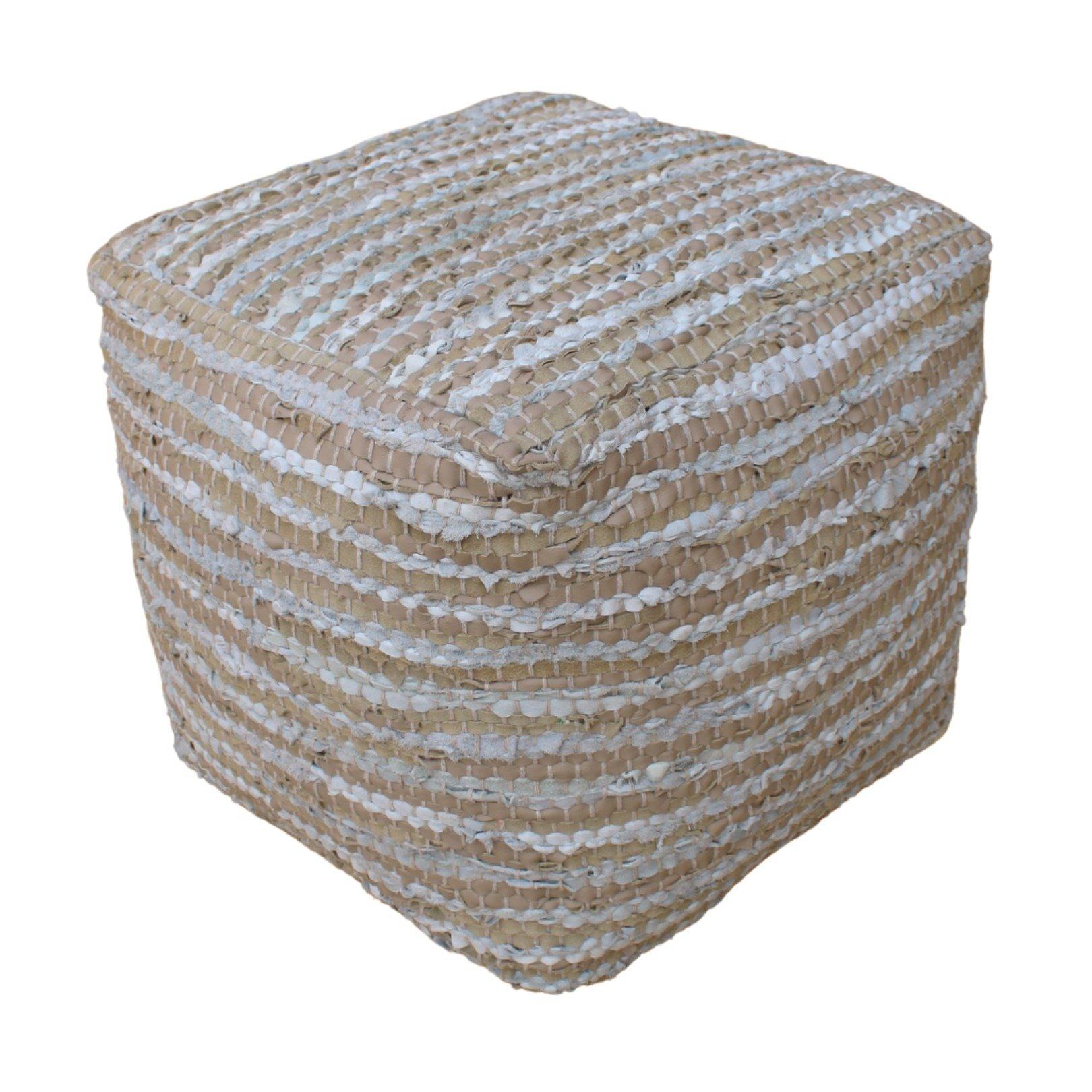 

Apple pouf silver 40 x 40 cm