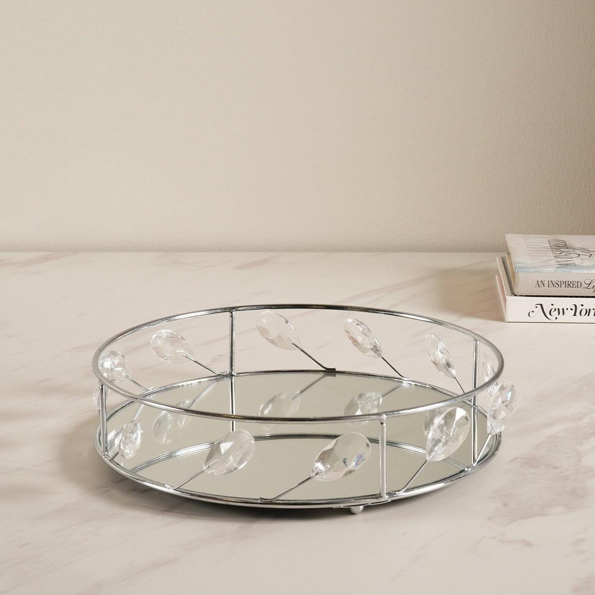 

Kamaji metal tray silver 25. 7x6 cm