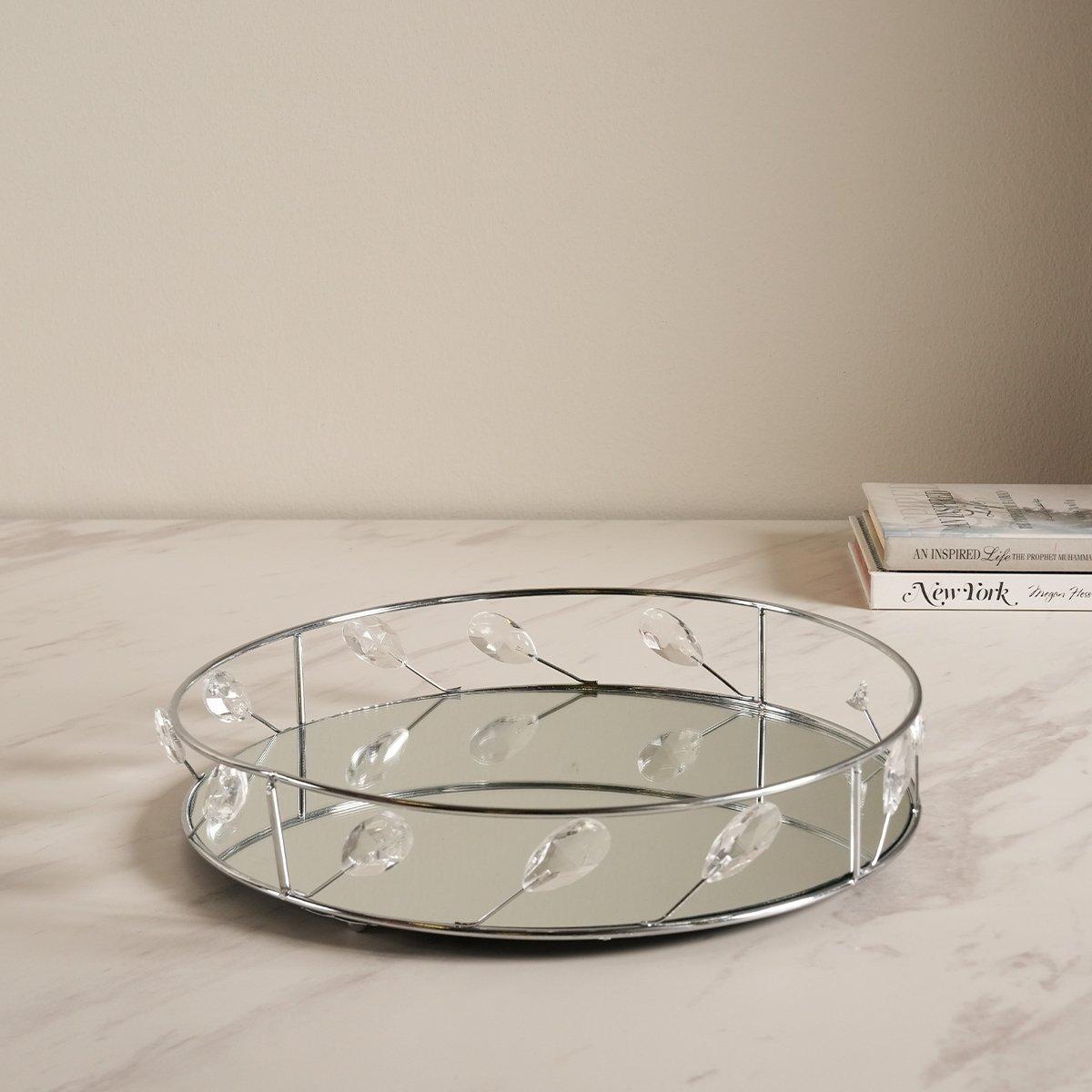 

Kamaji metal tray silver 30. 7x6 cm