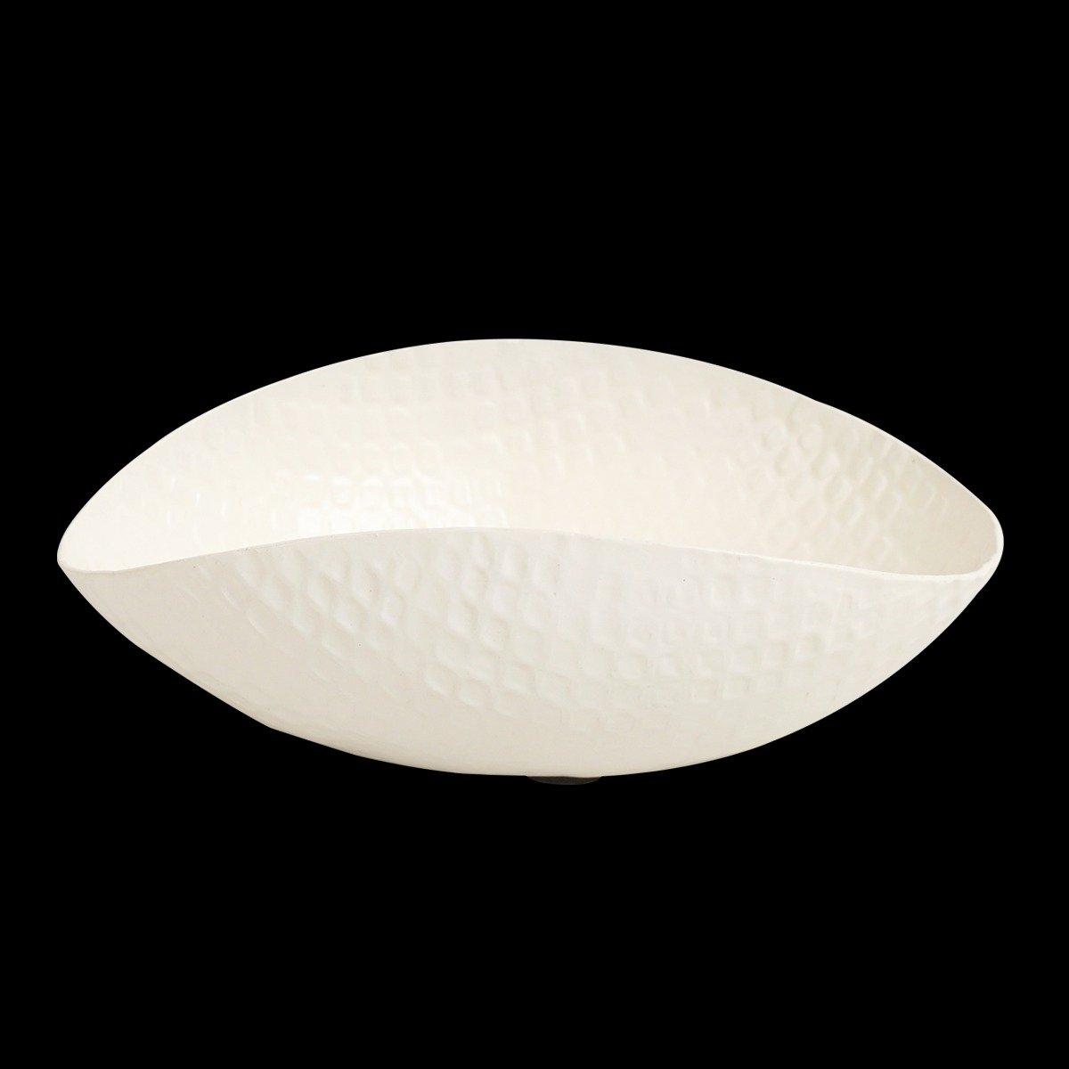 

Crate serving bowl steel beige 15x12x10 cm