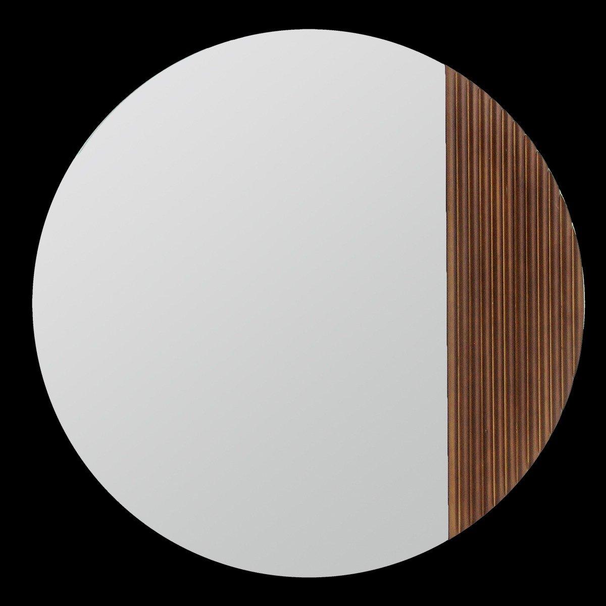 

Circ mirror brown d100 cm