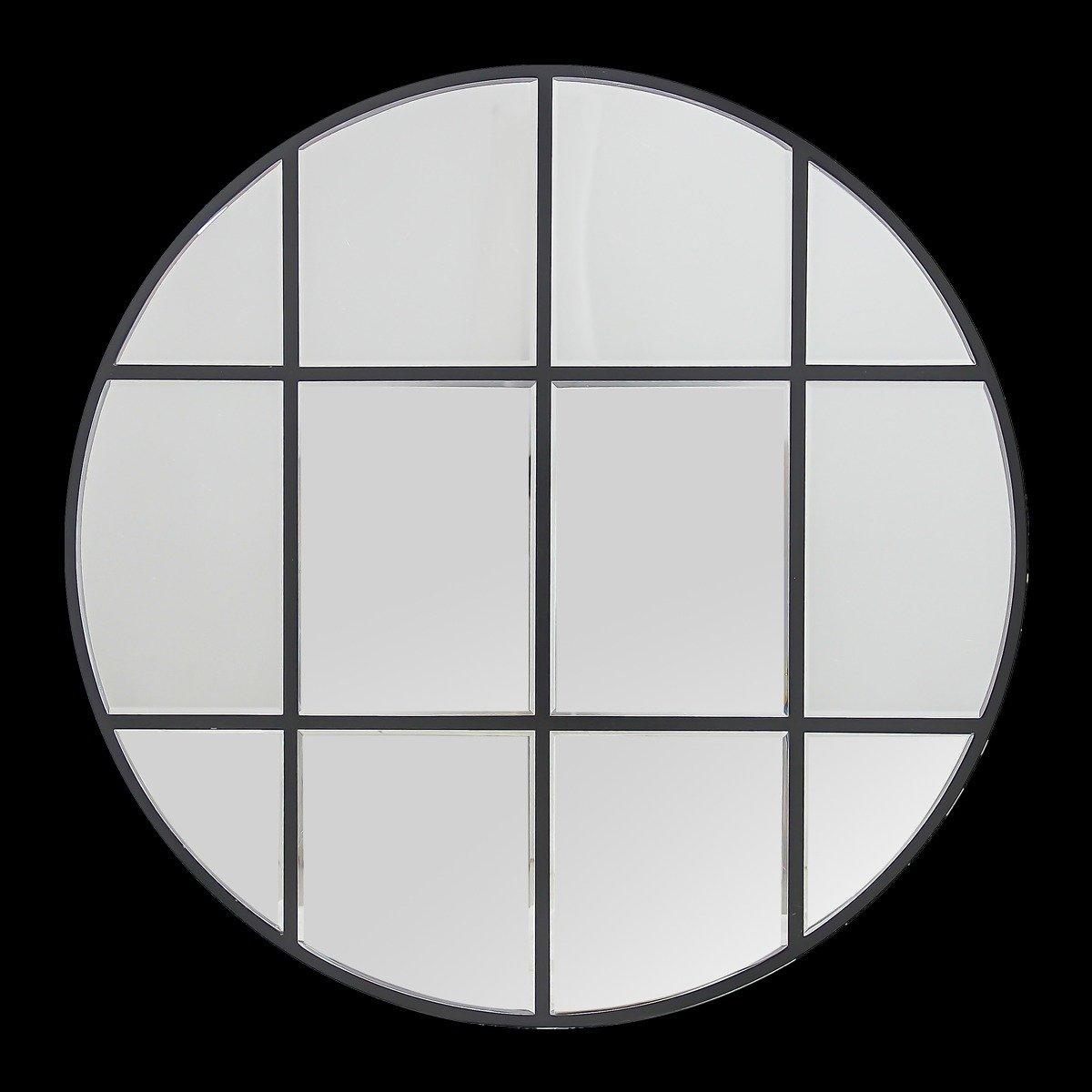 

Wind mirror black d80 cm