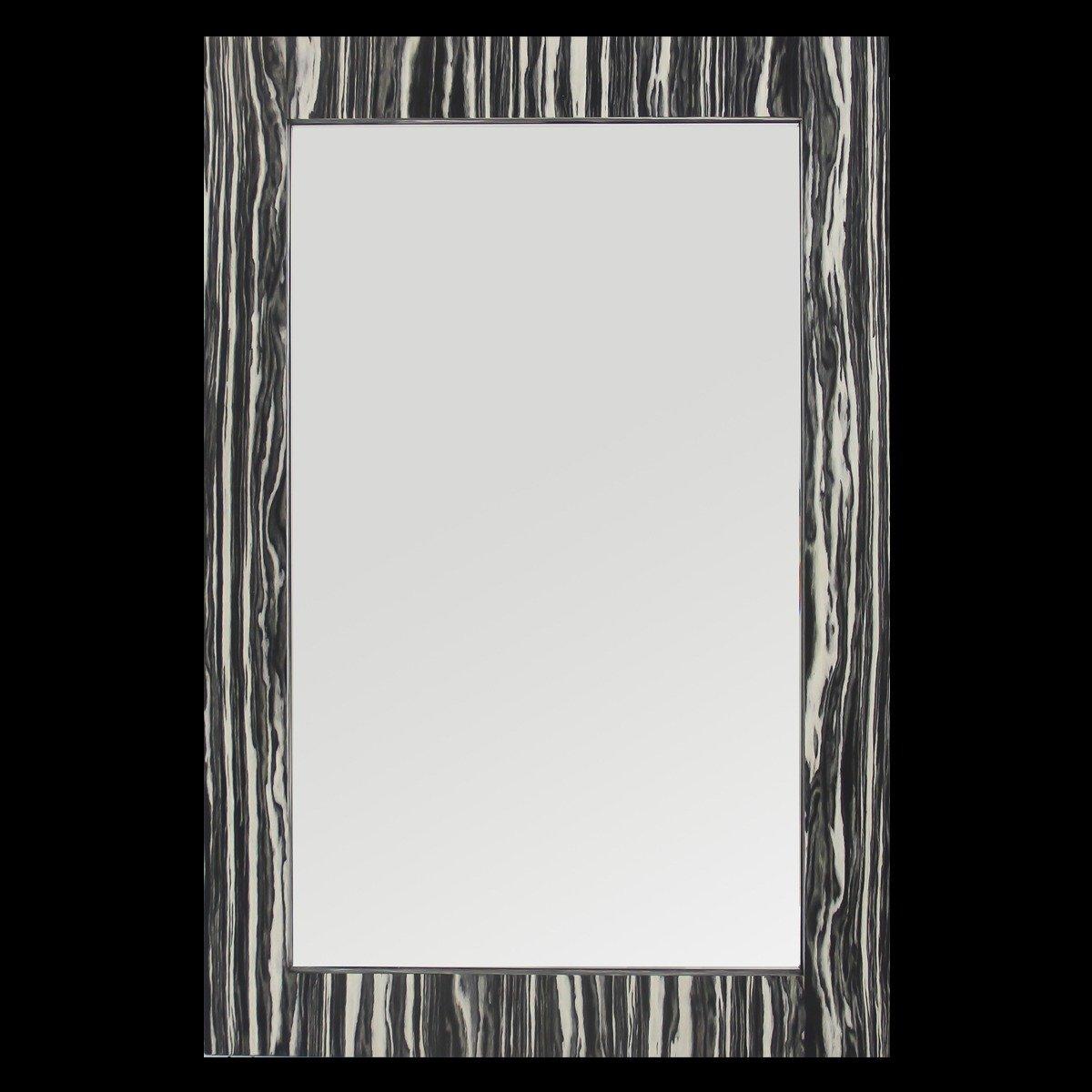 

Ridge mirror black 120x80 cm